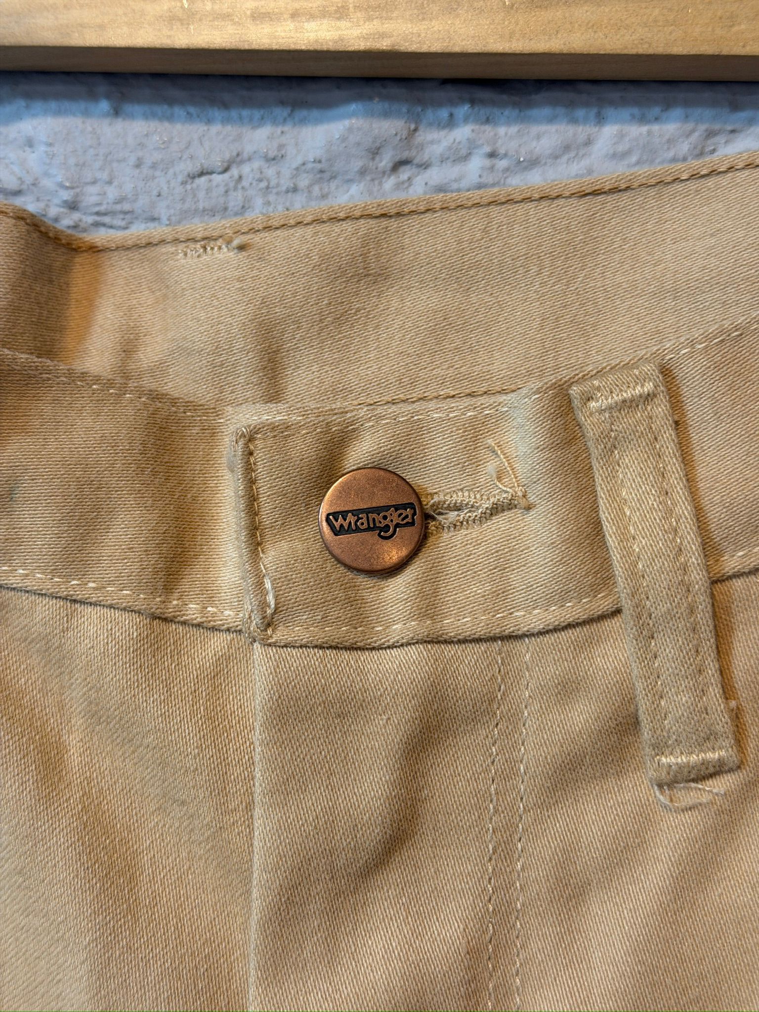 Wrangler Vintage 70s Wrangler Blue Bell bell bottoms deadstock pants Size 29" - 6 Thumbnail