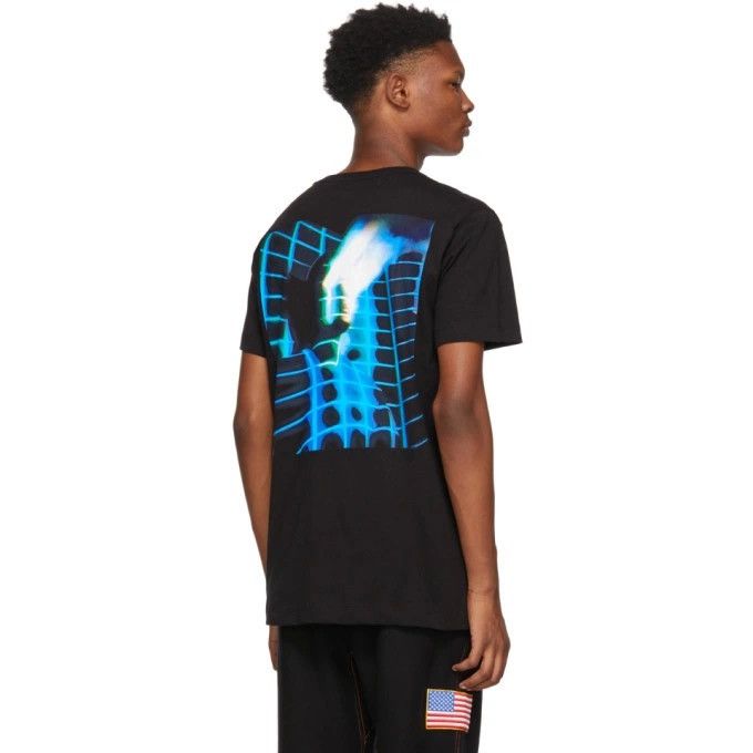 Off-White Off-White Black Kidmograph Slim T-Shirt Size US L / EU 52-54 / 3 - 8 Thumbnail