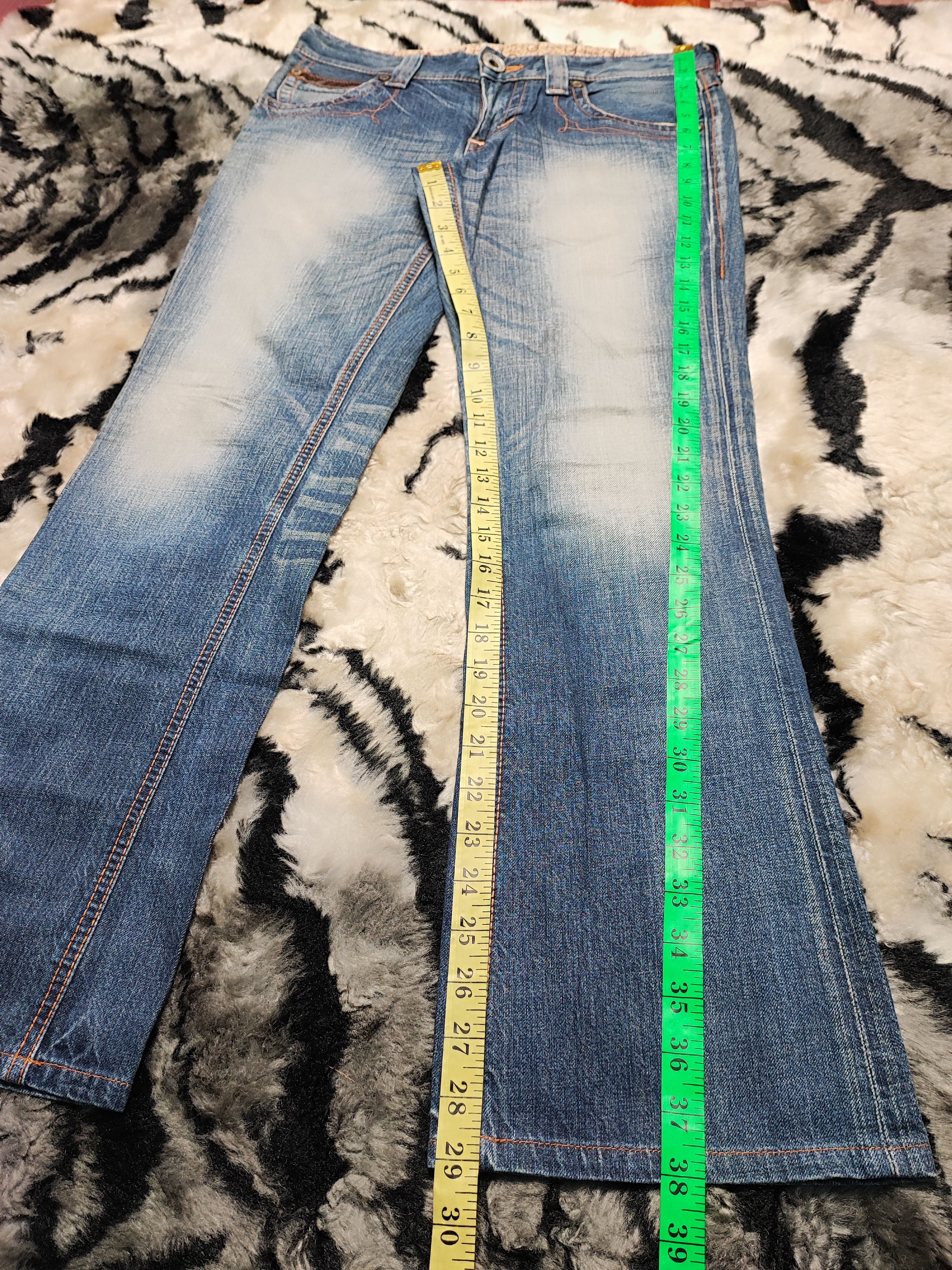 Edwin × If Six Was Nine × Japanese Brand VTG EDWIN 503 BLUE TRIP JEANS VERY RARE Size 31" - 3 Thumbnail