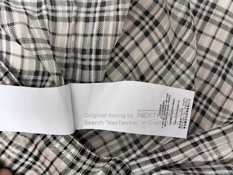 Saint Laurent Paris Saint Laurent Paris Striped Flounce Shirt Size XS / US 0-2 / IT 36-38 - 7 Thumbnail