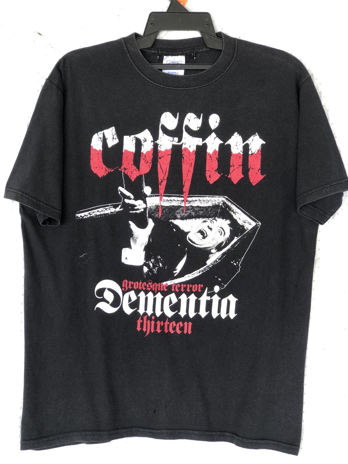 Expert Horror Vintage Dracula Coffin Dementia Horror Rare Tee Size US L / EU 52-54 / 3 - 1 Thumbnail