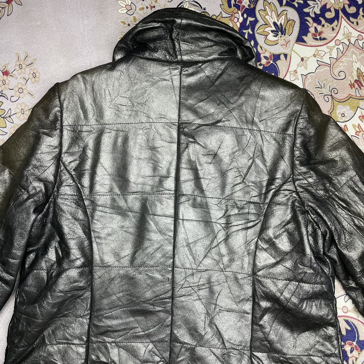 Kansai Yamamoto Kansai Bis by Kansai Yamamoto PU Leather Puffer Jacket Size M / US 6-8 / IT 42-44 - 11 Thumbnail