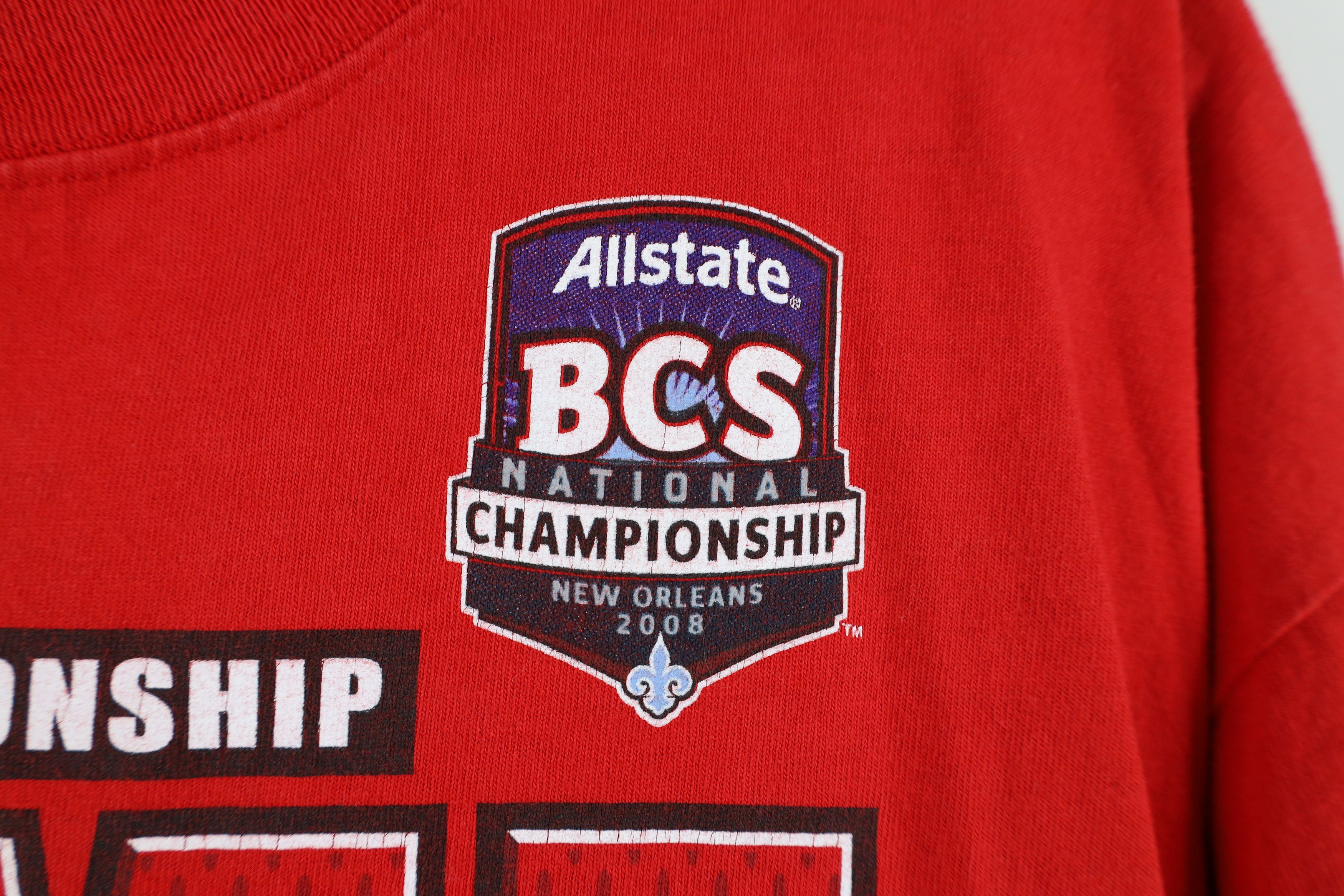 Vintage Vintage Championship Ohio State University Football T-Shirt Size US L / EU 52-54 / 3 - 5 Thumbnail