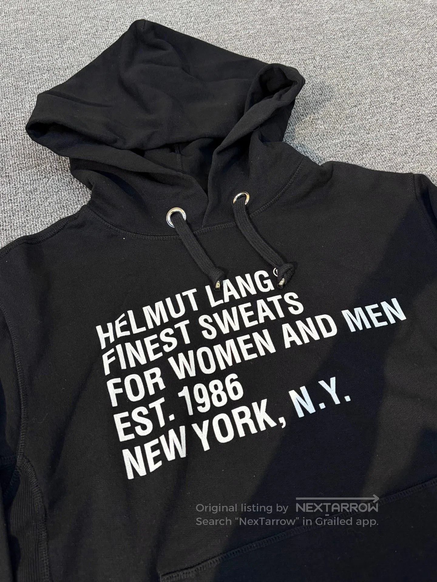 Helmut Lang Helmut Lang Men's New Hoodie. Size US L / EU 52-54 / 3 - 2 Thumbnail