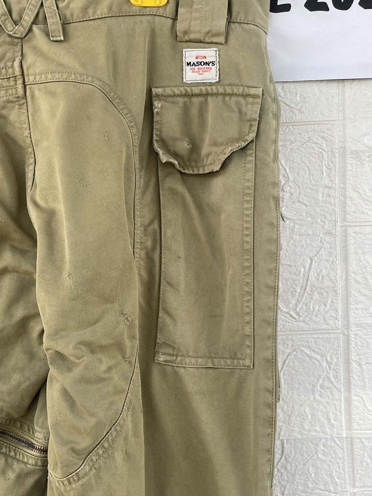 Japanese Brand Vintage Masons Cargo Pant Size US 34 / EU 50 - 10 Thumbnail