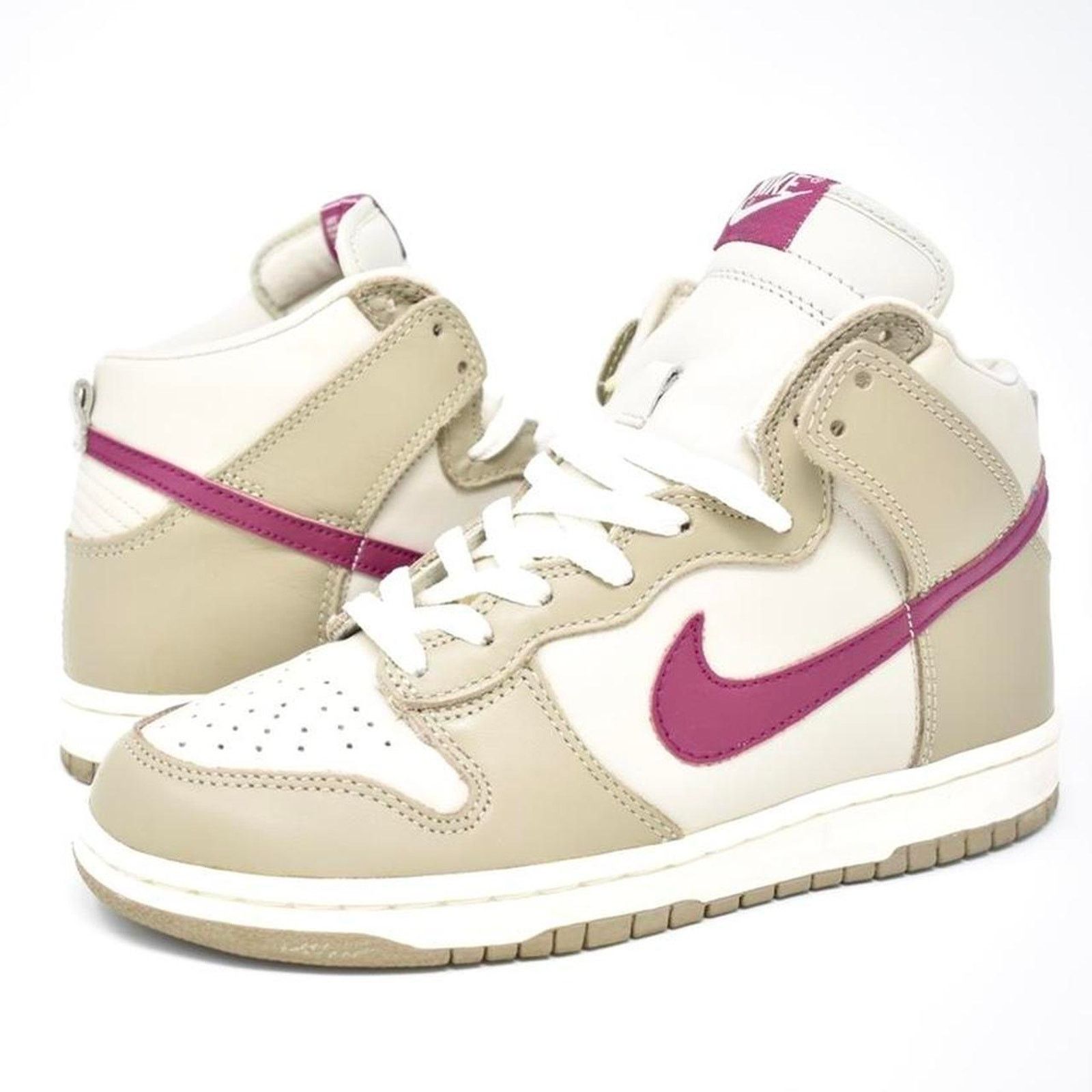 Nike 2003 Nike Dunk High “Raspberry Cream” Size US 8.5 / IT 38.5 - 1 Thumbnail