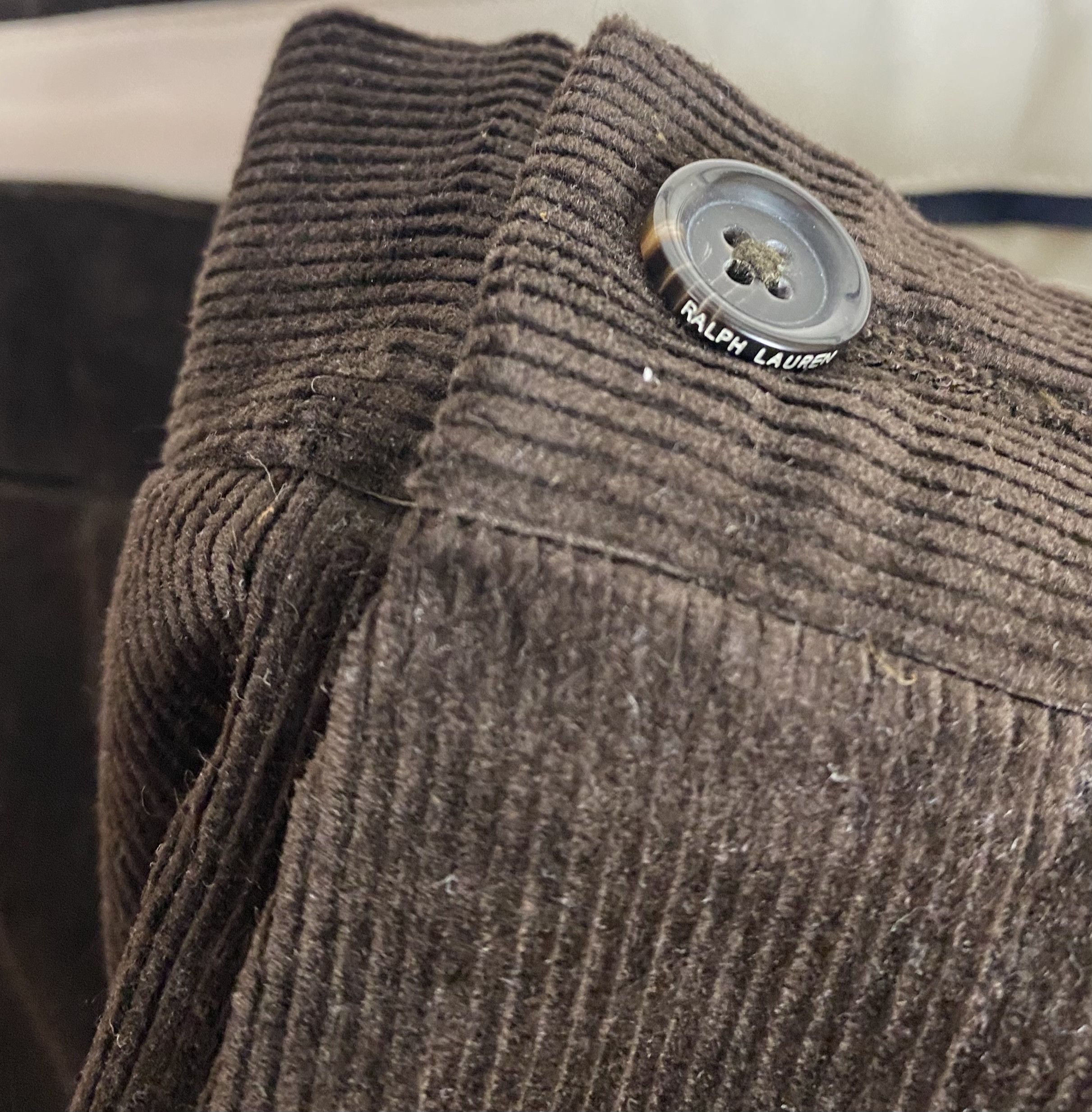 Polo Ralph Lauren Vintage POLO RALPH LAUREN Brown Corduroy Pants M483 Size US 36 / EU 52 - 7 Thumbnail