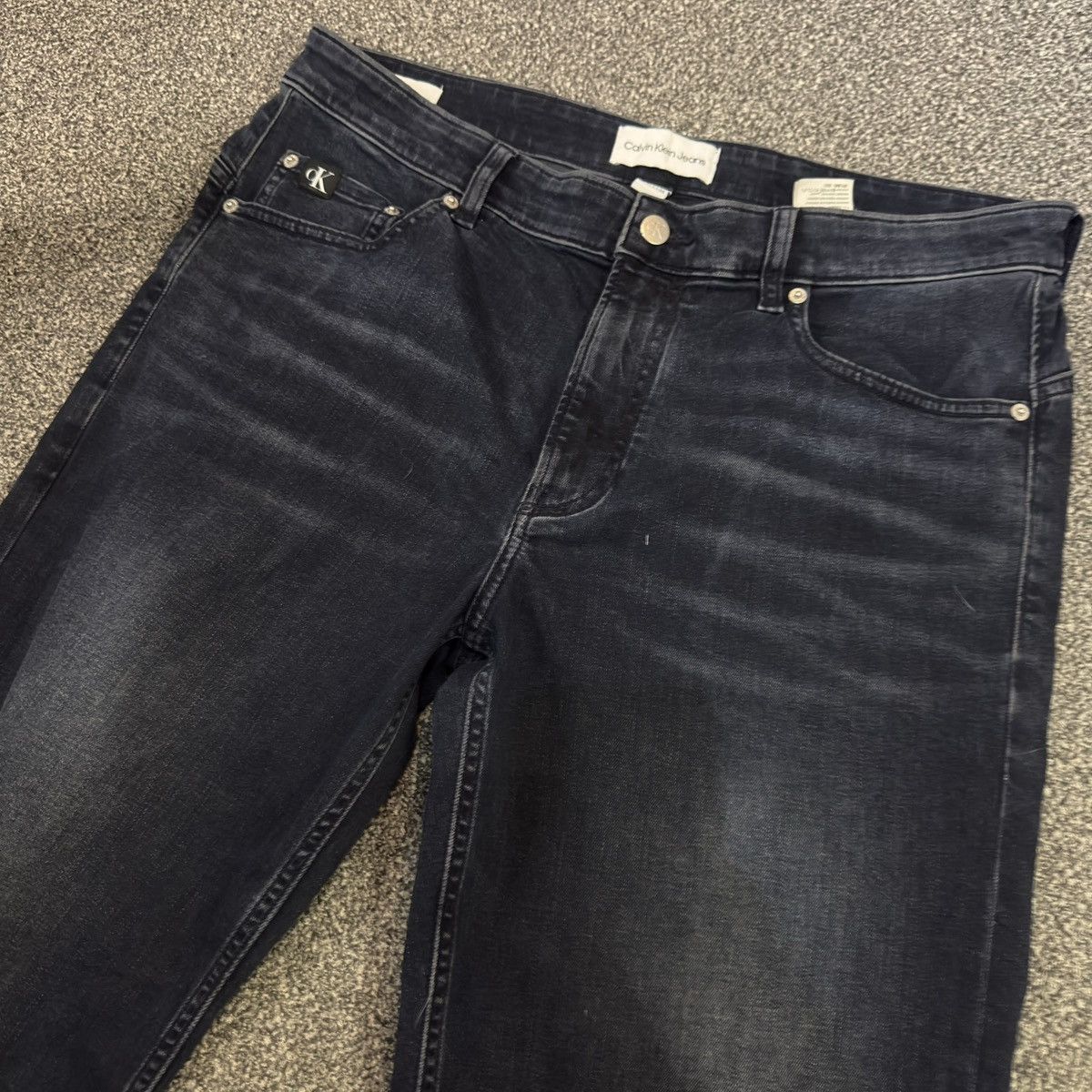 Calvin Klein 205W39NYC Black Jeans Body Style Denim Archive y2k Size US 36 / EU 52 - 3 Thumbnail