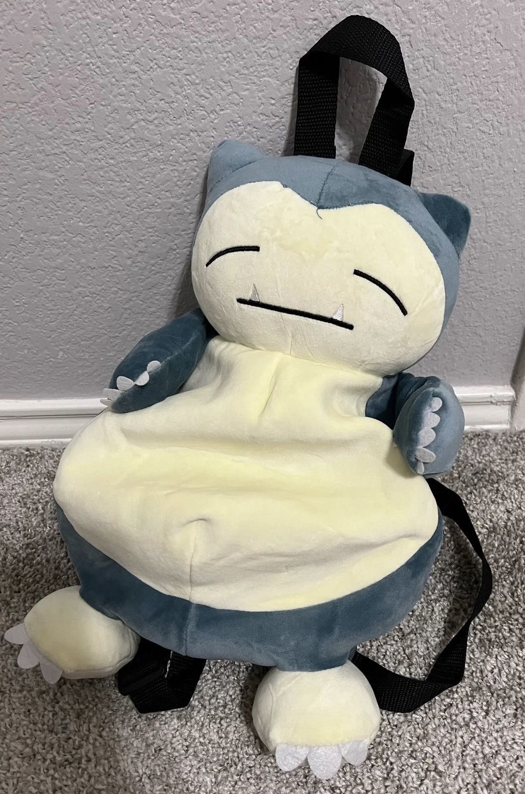 Other Kawaii Snorlax Plush Backpack Bag Size ONE SIZE - 5 Thumbnail