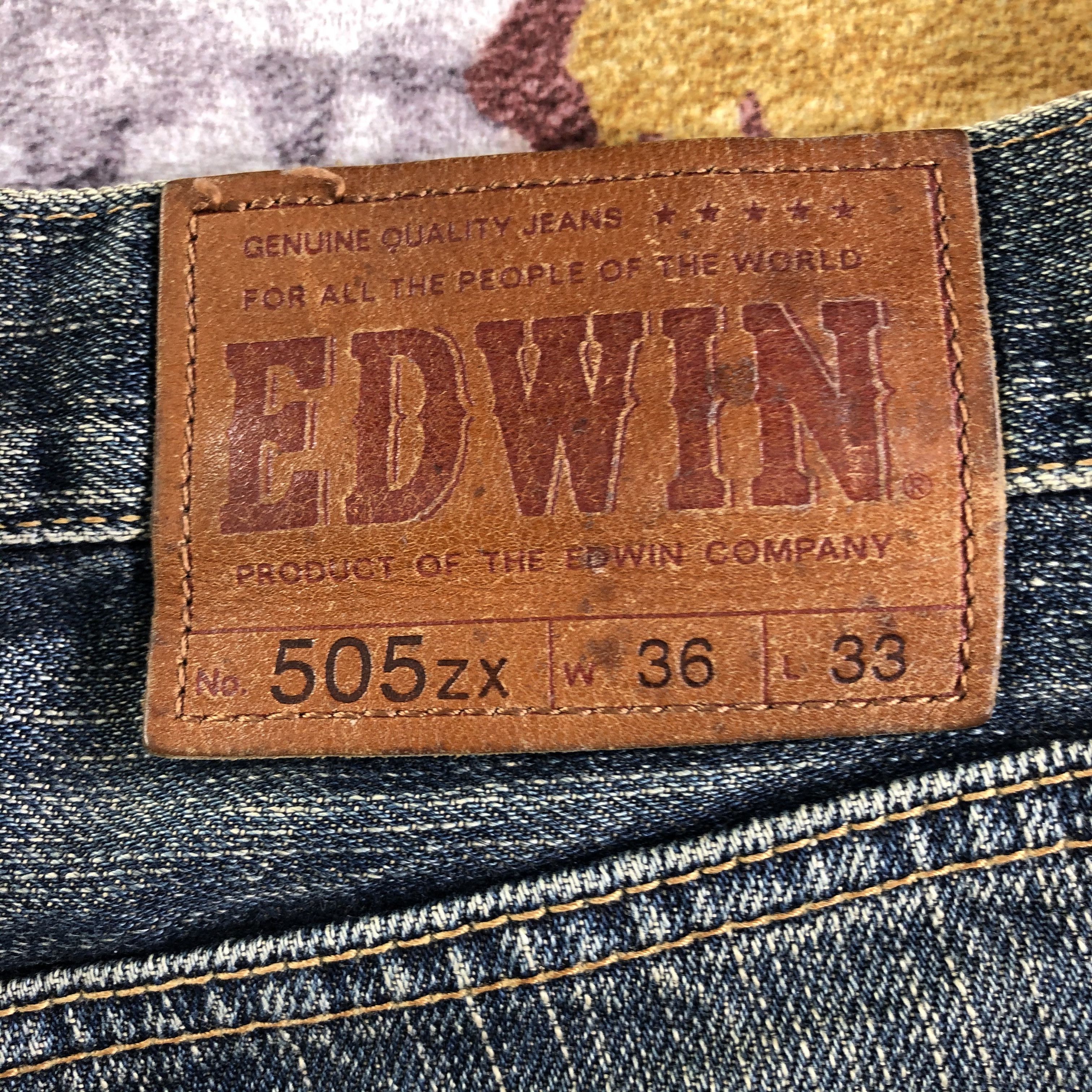 Edwin Vintage Edwin 505 Selvedge Jeans-JM3562 Size US 38 / EU 54 - 7 Thumbnail
