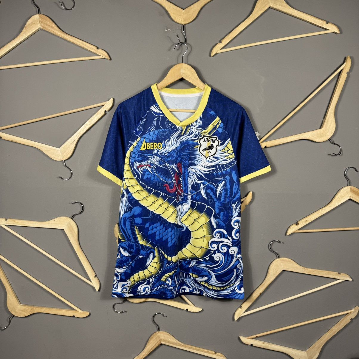 Japanese Brand Japan Dragon Blokcore Soccer Jersey Size US M / EU 48-50 / 2 - 1 Thumbnail