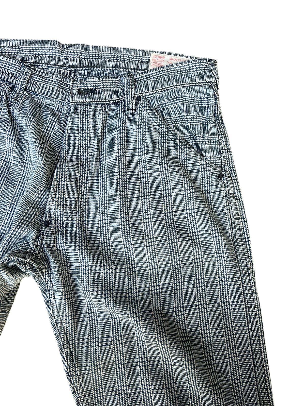 Evisu Vintage Archive Evisu Japan Checkered Jeans Size US 33 - 11 Thumbnail