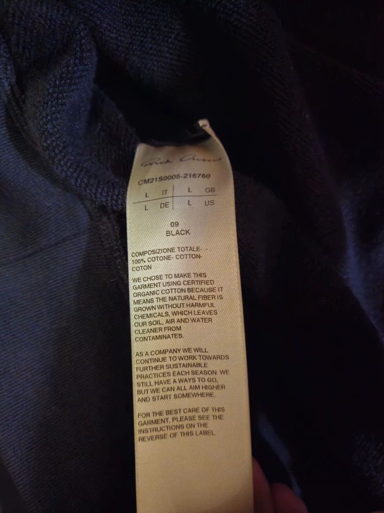 Rick Owens rick owens long sleeves 2504-Nextarrow Size US L / EU 52-54 / 3 - 8 Thumbnail