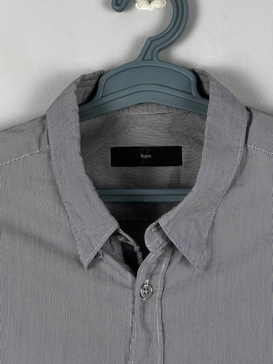 Ermenegildo Zegna Ermenegildo Zegna Striped Shirt City Men's 44 Size US L / EU 52-54 / 3 - 4 Thumbnail