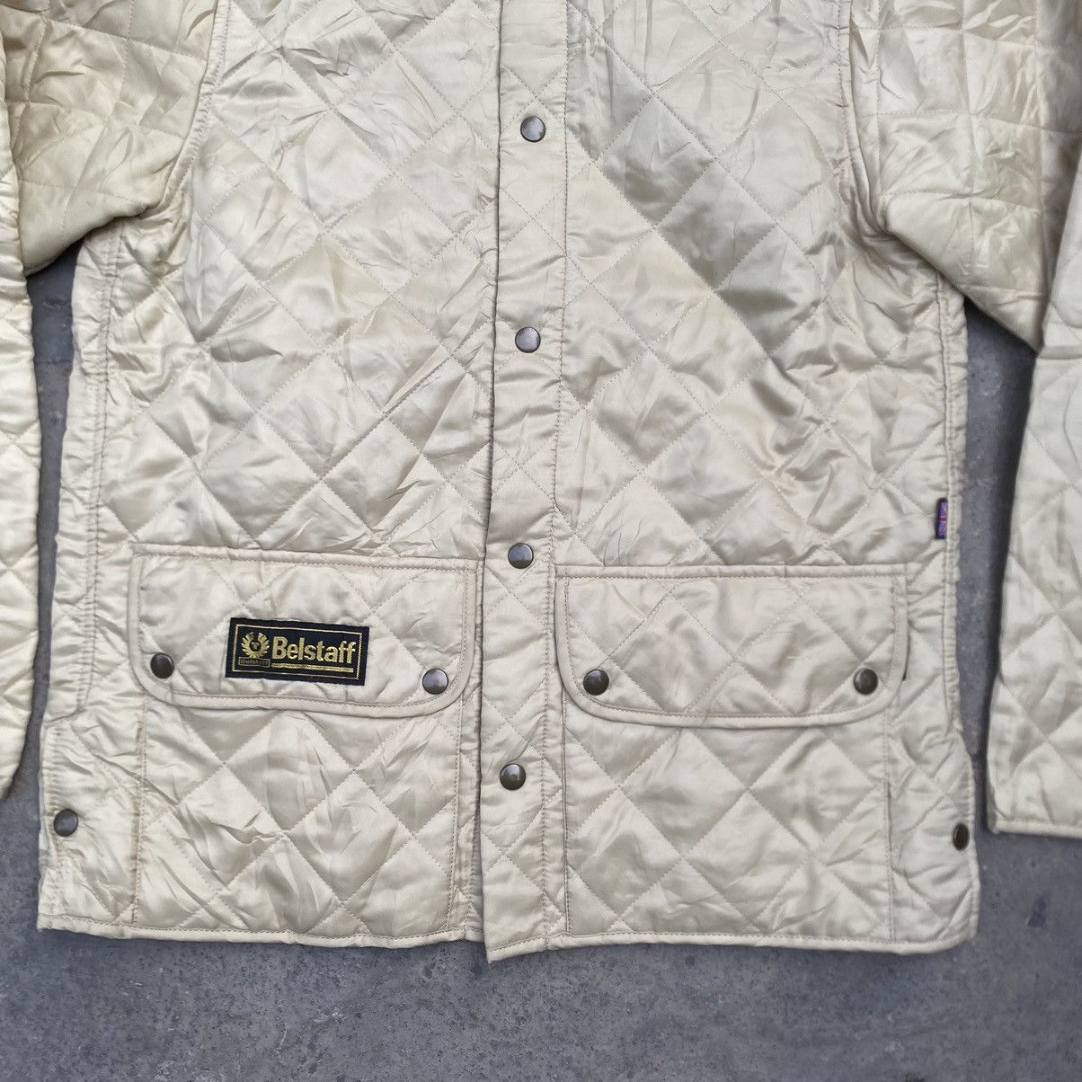 Belstaff Vintage Belstaff Quilted Light Jacket Size US L / EU 52-54 / 3 - 3 Thumbnail