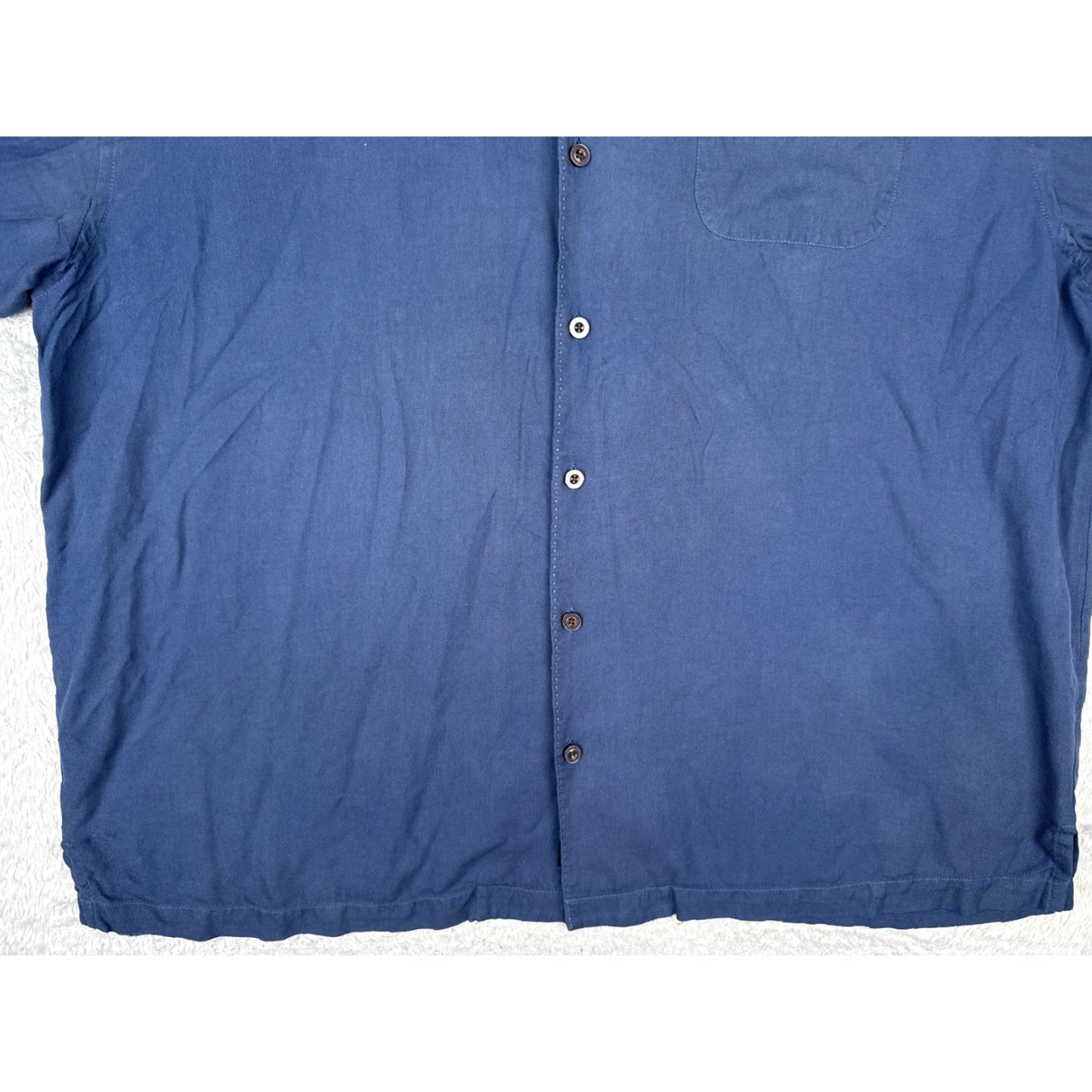 Tommy Bahama Tommy Bahama Shirt Men 2XL Blue 100% Silk Button Up Hawaiian Camp Size US XXL / EU 58 / 5 - 5 Thumbnail