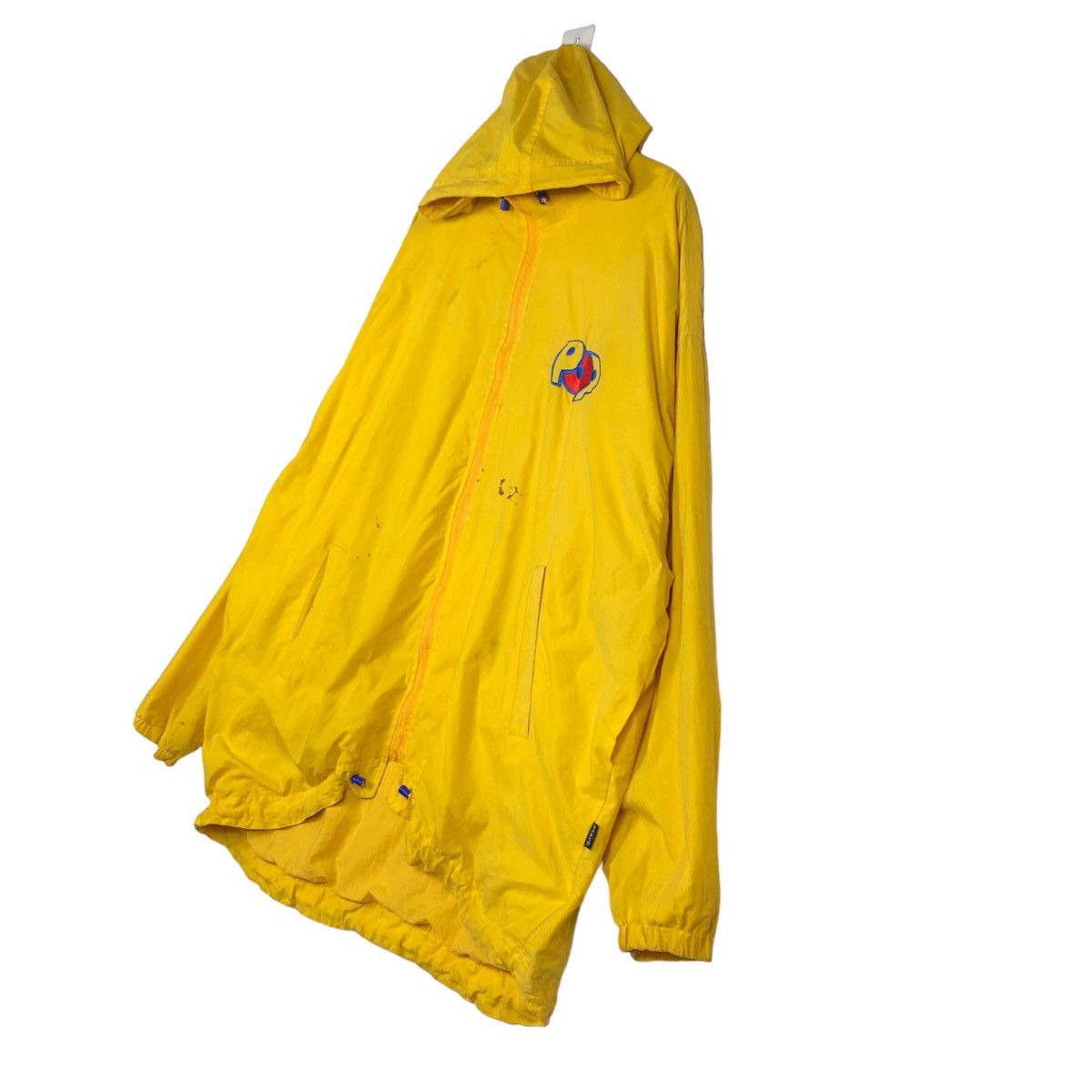 Hysteric Glamour 🔥Vintage Long Jacket Stark Pop Big Logo Japan Made Size US XXL / EU 58 / 5 - 2 Thumbnail