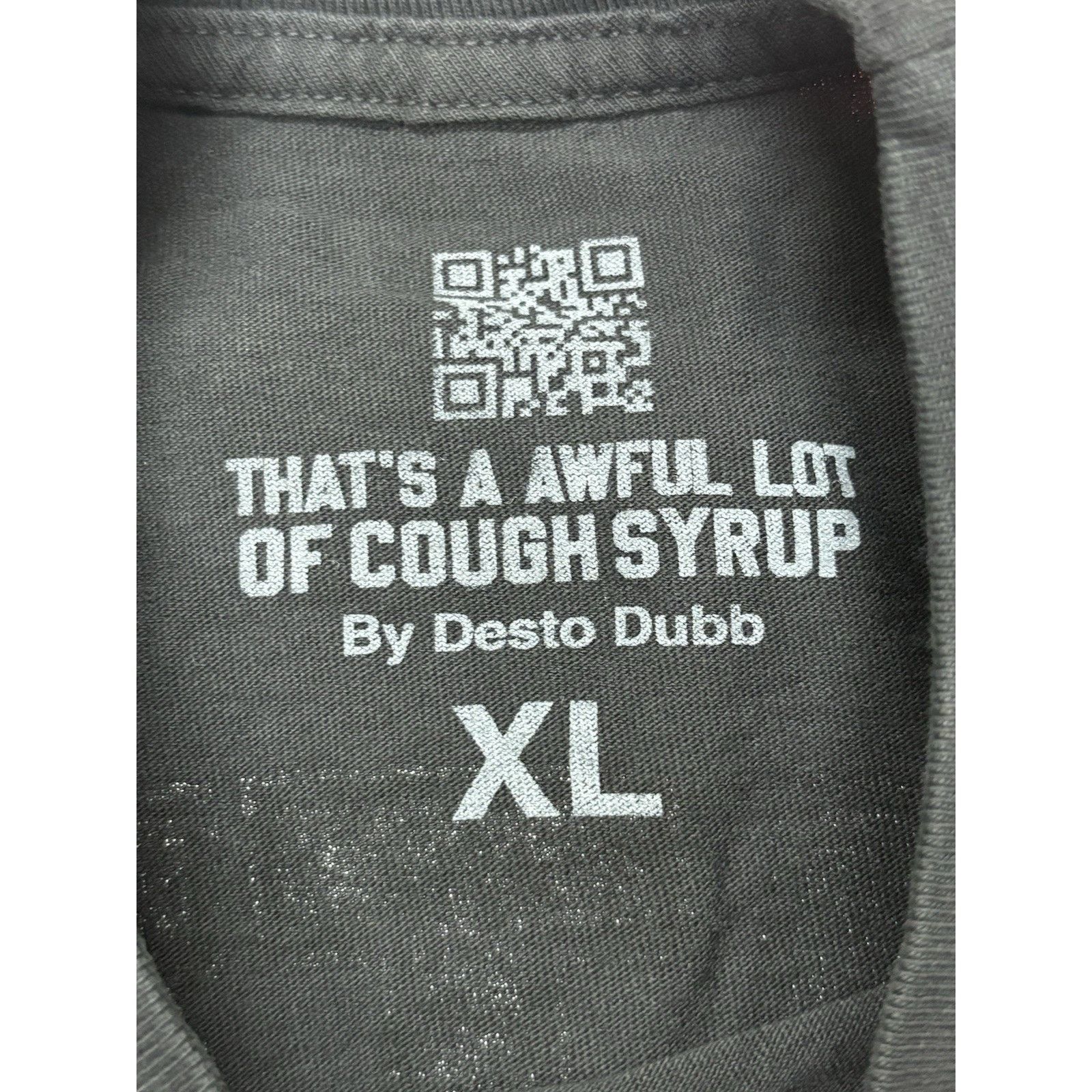 Awful Lot of Cough Syrup Awful Lot Of Cough Syrup X Persona T-Shirt ' Black ' | NEW! Size US XL / EU 56 / 4 - 11 Thumbnail