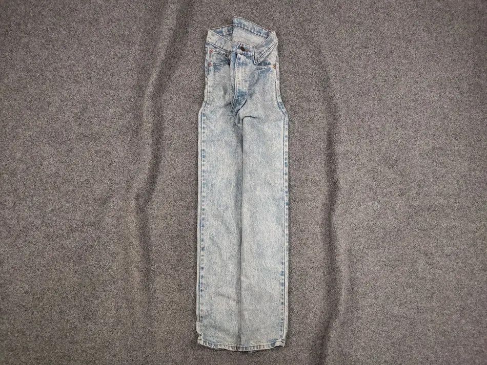 Vintage 80's Levis 550 washed Denim blue Jeans Made in USA