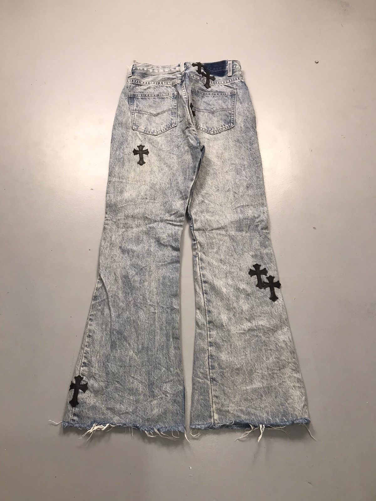 JNCO Vintage Y2k embroidered denim Size 28" / US 6 / IT 42 - 2 Thumbnail