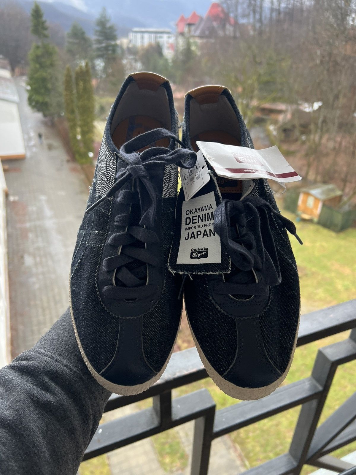Onitsuka Tiger Vintage Asics Onitsuka Tiger Mexico Okayama Denim Sneakers Size US 10.5 / EU 43-44 - 2 Thumbnail