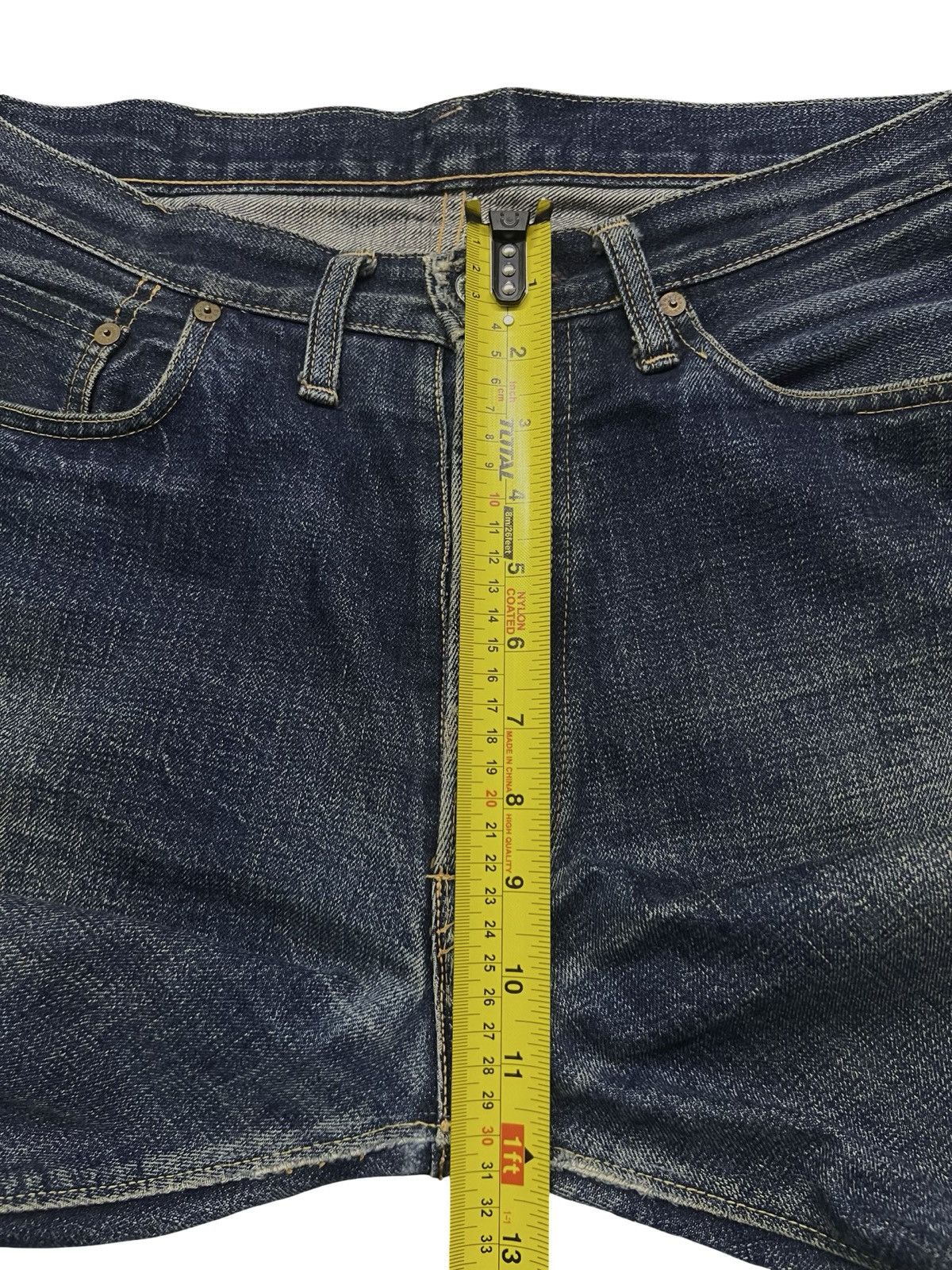 Denime Vintage 90s Denime Osaka Five Japanese Selvedge Denim | W32 Size US 32 / EU 48 - 16 Thumbnail