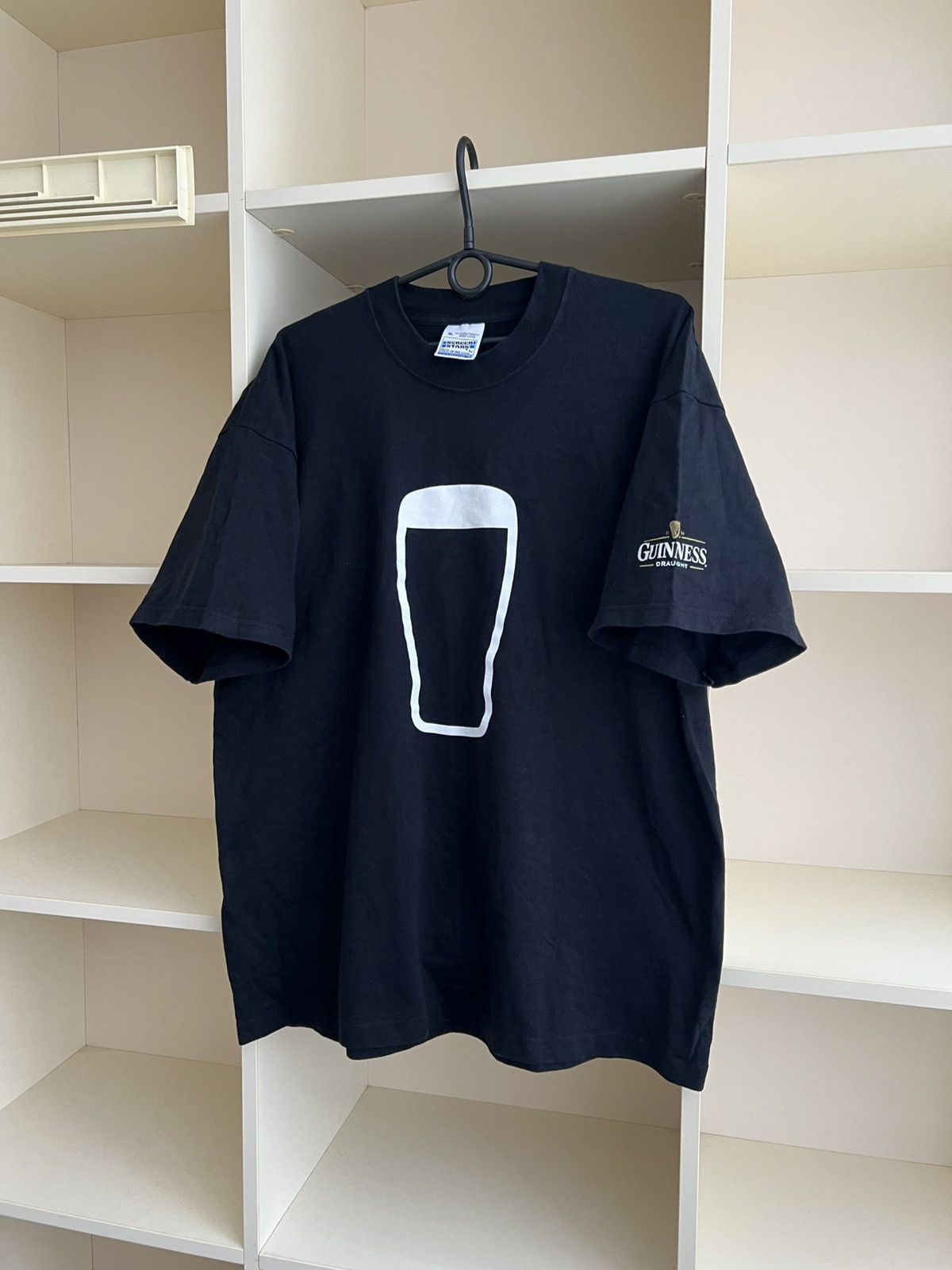 Vintage Vintage 90s Guinness Draught T-Shirt Tee Screen Stars Size US XL / EU 56 / 4 - 2 Thumbnail