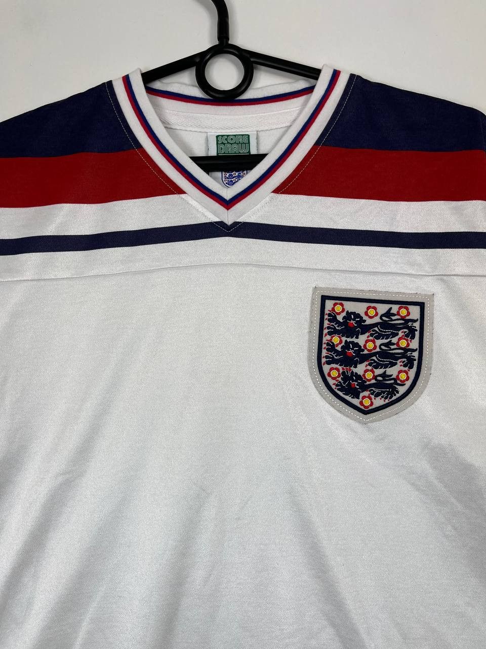 Other England 1982 Home Shirt Football Soccer Jersey Score Draw S Size US S / EU 44-46 / 1 - 2 Thumbnail