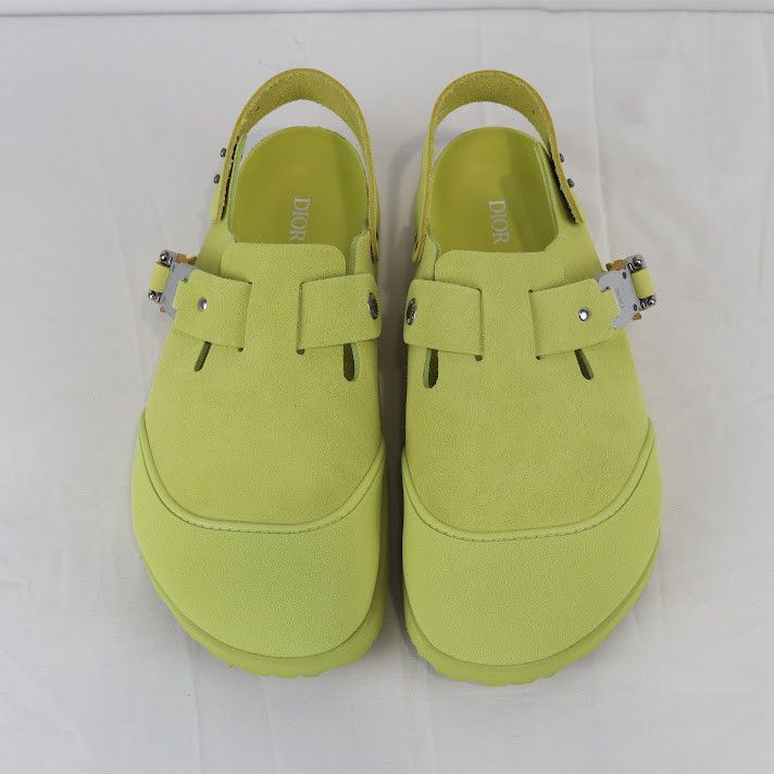 Birkenstock × Dior o1rshd1 Q:2 / M-Tokio Slipper Sandal in Kiwi Size US 11 / EU 44 - 9 Thumbnail