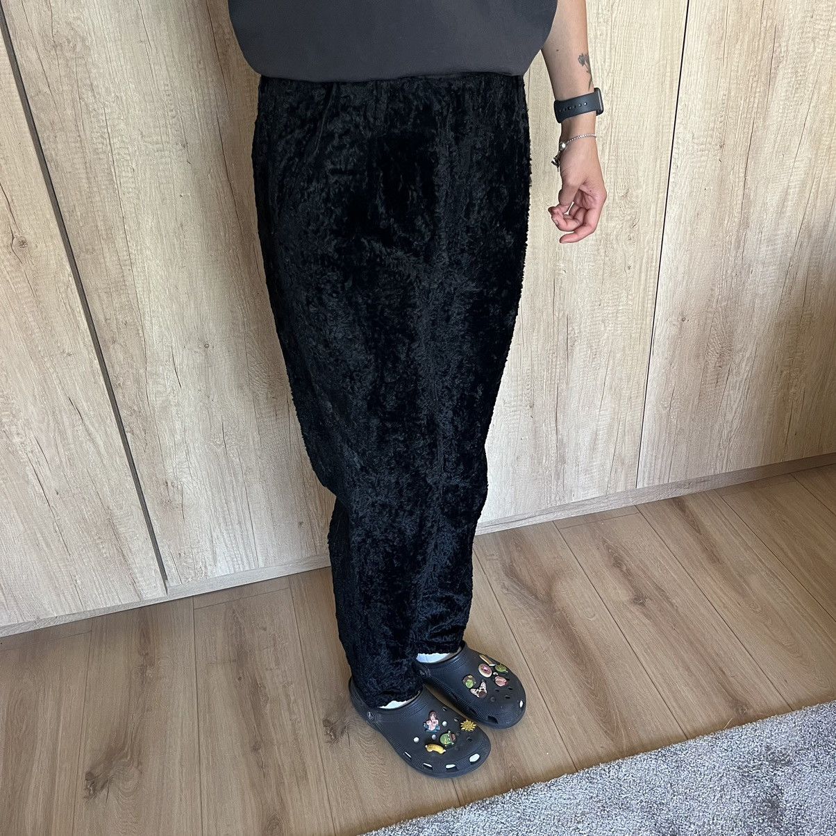 Dolce & Gabbana VINTAGE DOLCE&GABBANA BLACK MOHAIR WOMENS PLANTS Size 28" / US 6 / IT 42 - 2 Thumbnail