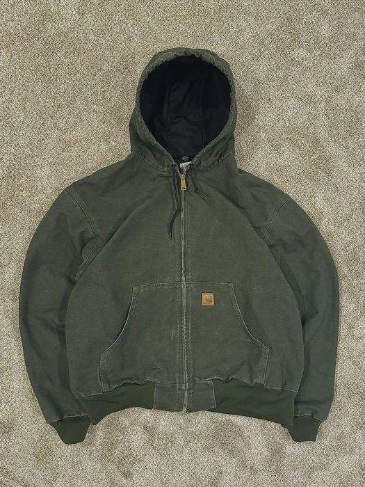 Carhartt moss green online hoodie