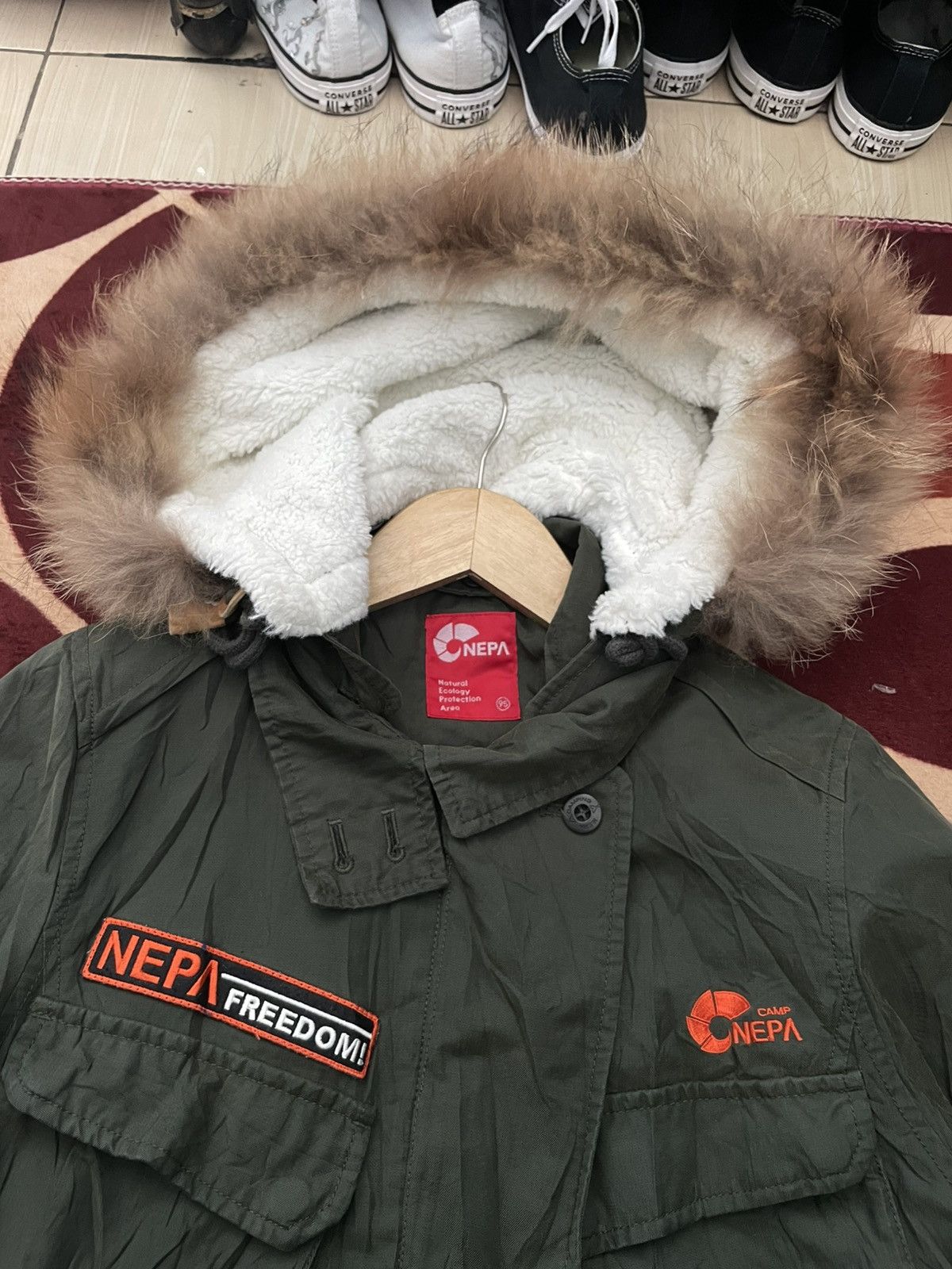 If Six Was Nine Nepa Fur jacket winter Size L / US 10 / IT 46 - 2 Thumbnail