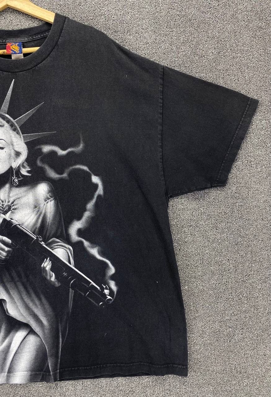 Band Tees Vintage Marilyn Monroe Punk Rock Band Tees T Shirts Size US XL / EU 56 / 4 - 3 Thumbnail