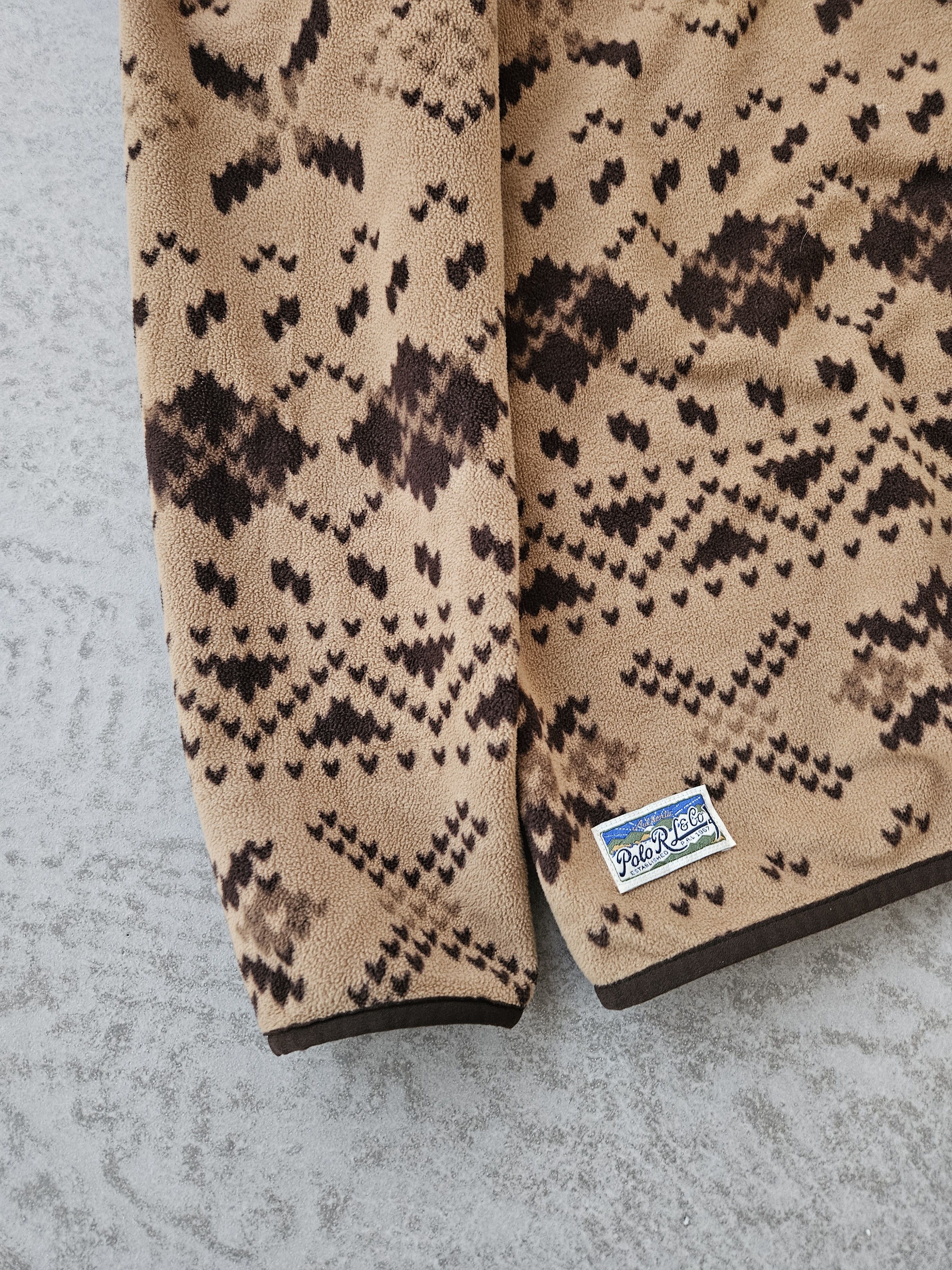 Polo Ralph Lauren Polo Ralph Lauren Fair Isle-Inspired Fleece Pullover Size US S / EU 44-46 / 1 - 6 Thumbnail