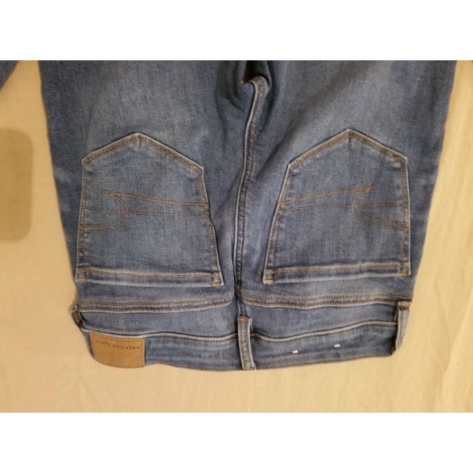 American Eagle Outfitters Womens American Eagle Outfitters Jeans Jegging Denim Cotton Skinny 0 Short Blue Womens (0) Jeans? Size 25" / US 0 / IT 36 - 2 Thumbnail