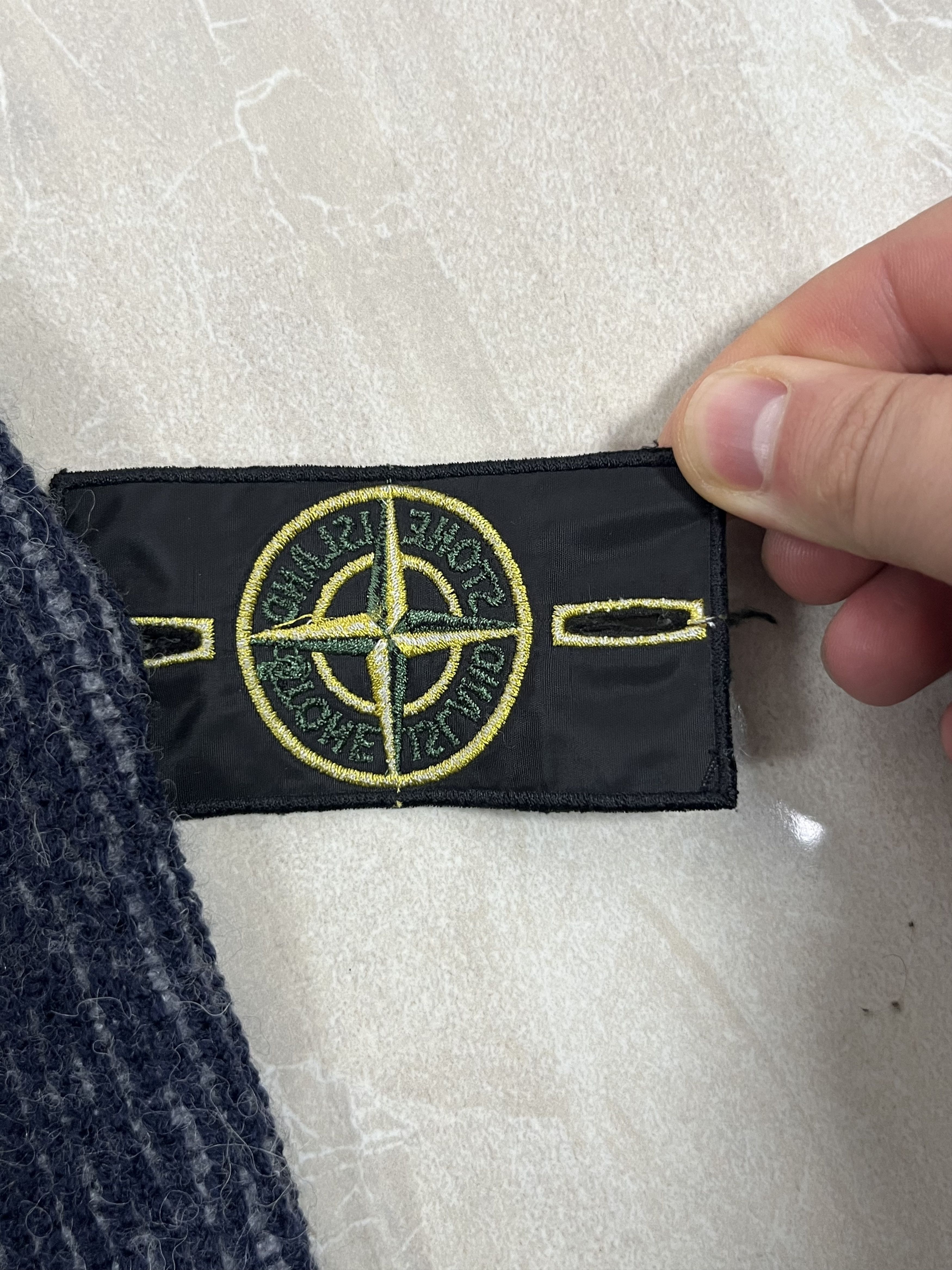 Stone Island Vintage Blue/Grey Knitwear Stone Island 2 Face - Size S Size US S / EU 44-46 / 1 - 9 Thumbnail