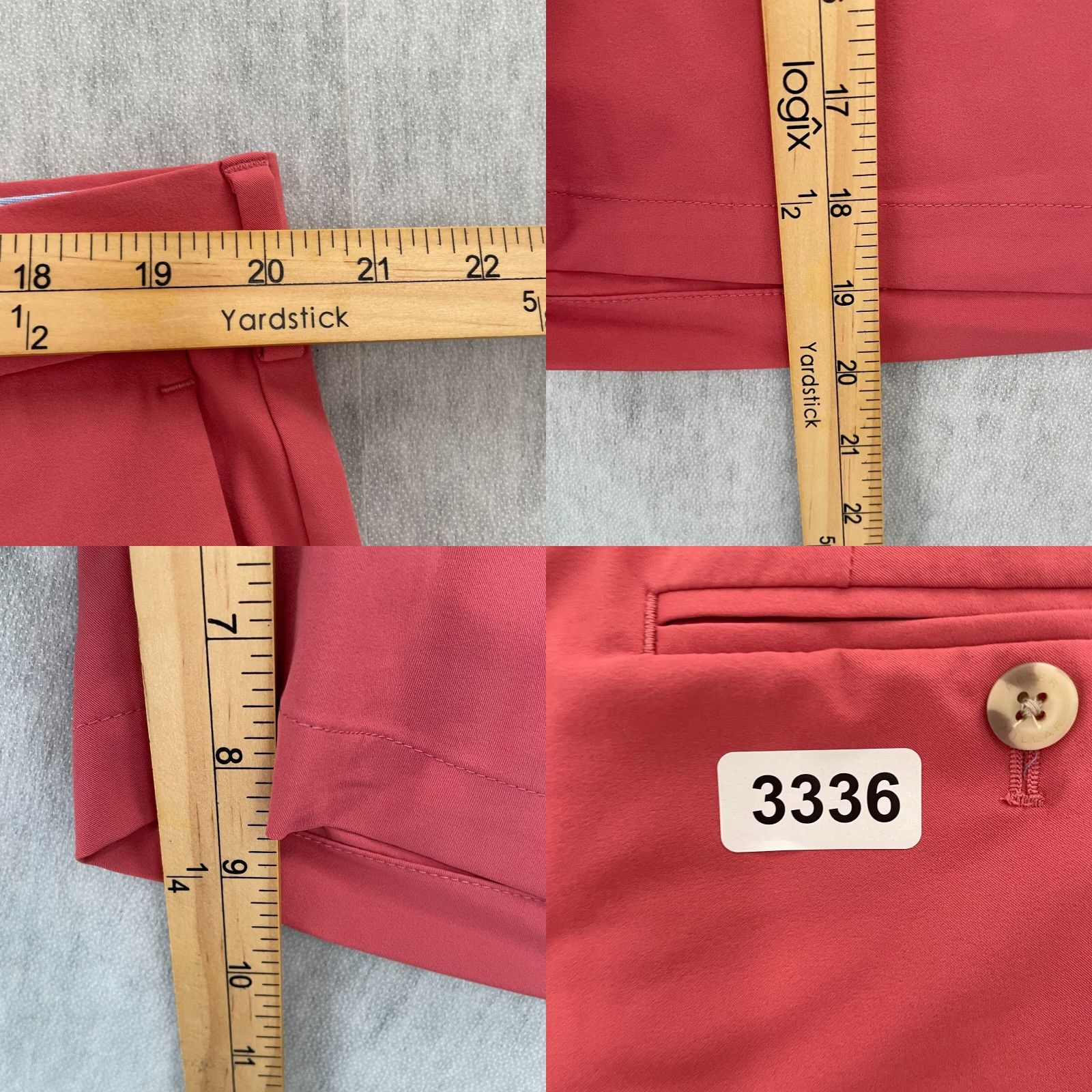 Peter Millar Peter Millar Crown Sport Chino Golf Adult Shorts Mens Size 40 Pink 40 Size US 40 / EU 56 - 8 Thumbnail