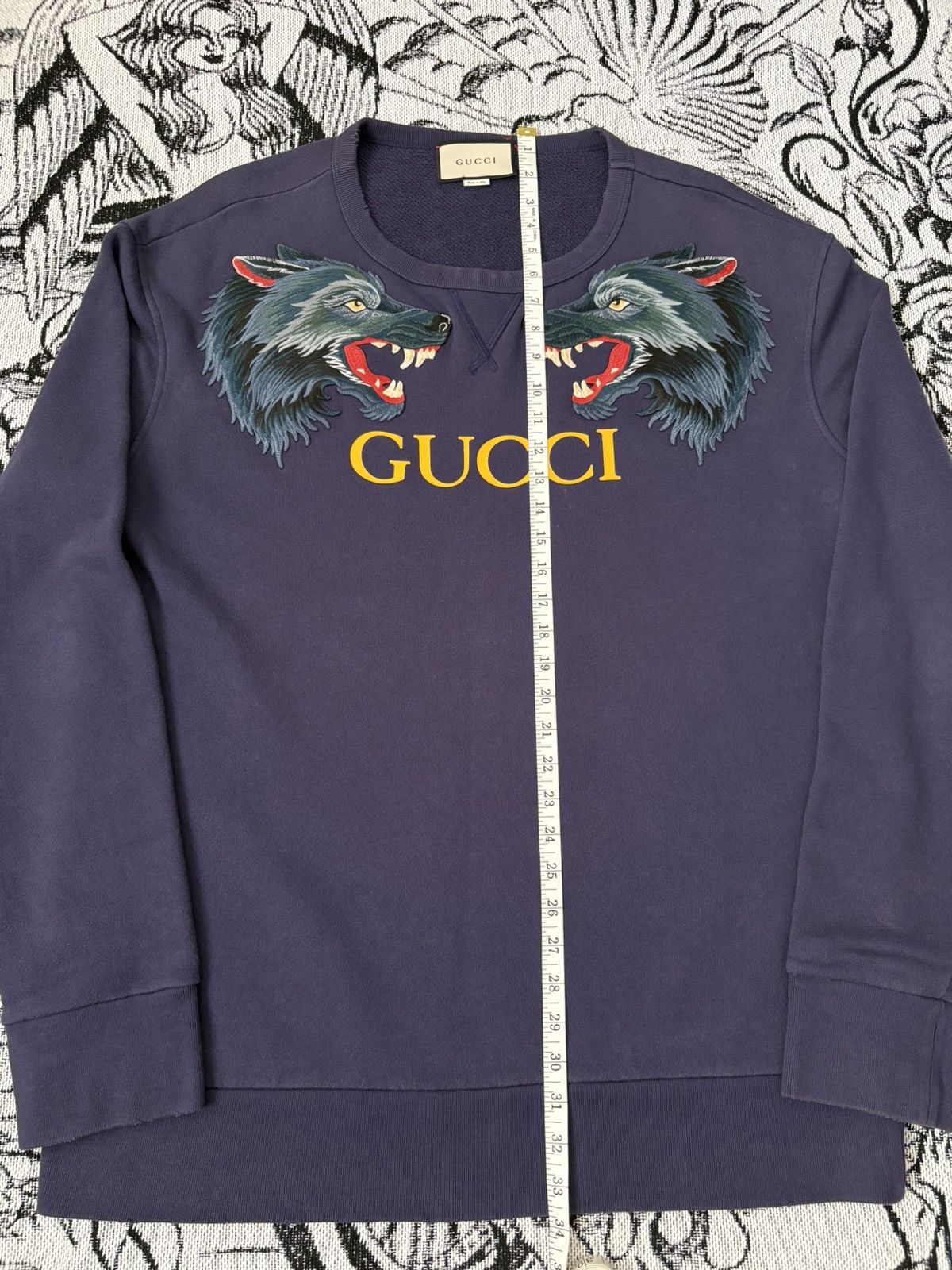 Gucci WOLF HEAD APPLIQUÉ SWEATSHIRT Size US XXL / EU 58 / 5 - 12 Thumbnail