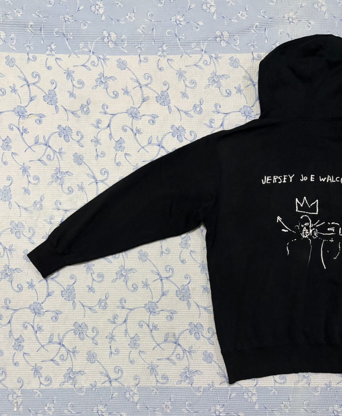 Jean-Michel Basquiat × Uniqlo Jean Michel Bisquiat Uniqlo Joe Wolcott Black Hoodies Size US L / EU 52-54 / 3 - 7 Thumbnail