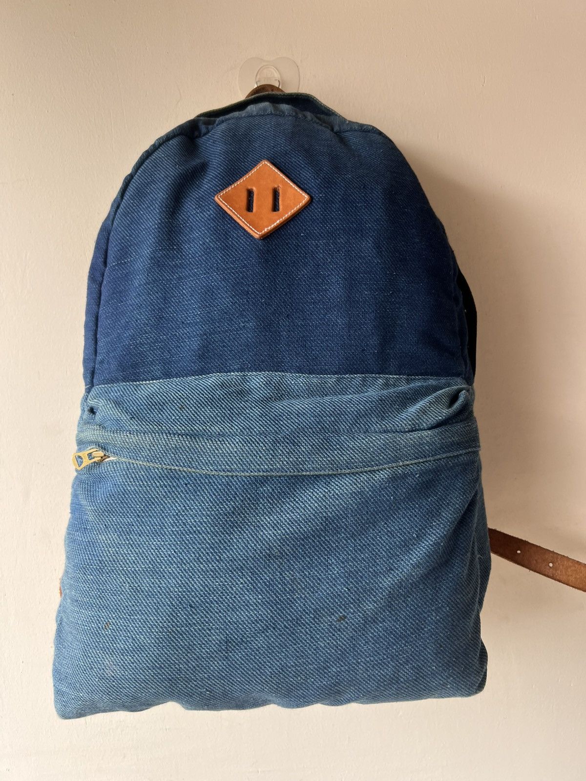 FDMTL FDMTL Japan Fade Patina Indigo Backpack Bag Size ONE SIZE - 18 Thumbnail