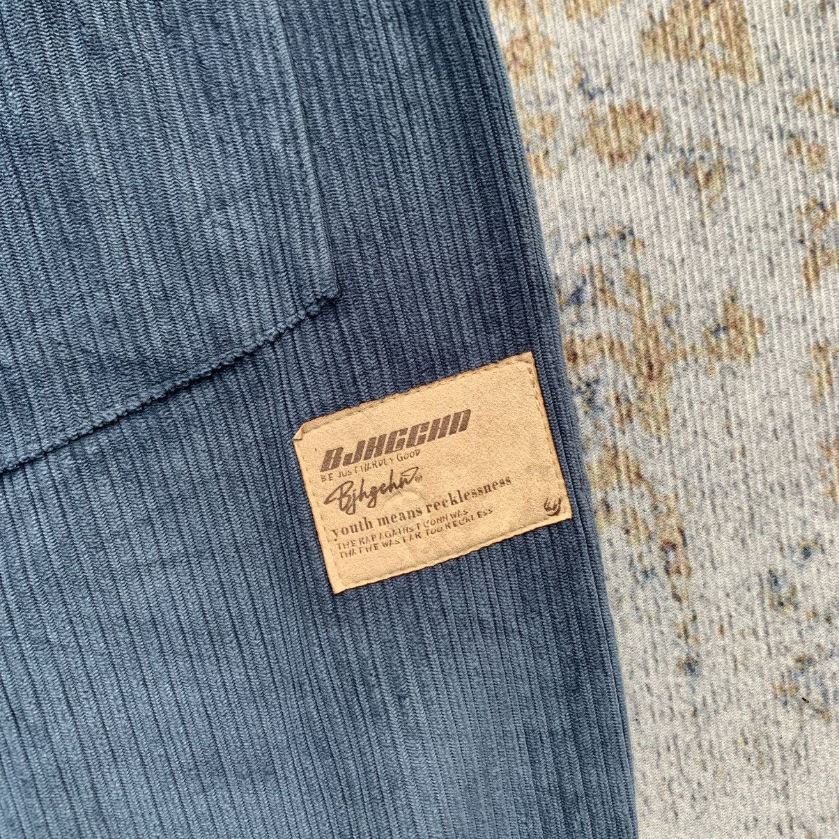 Japanese Brand Rare Japanese Brand BJHG Corduroy Baggy Wide Pants Size US 34 / EU 50 - 3 Thumbnail