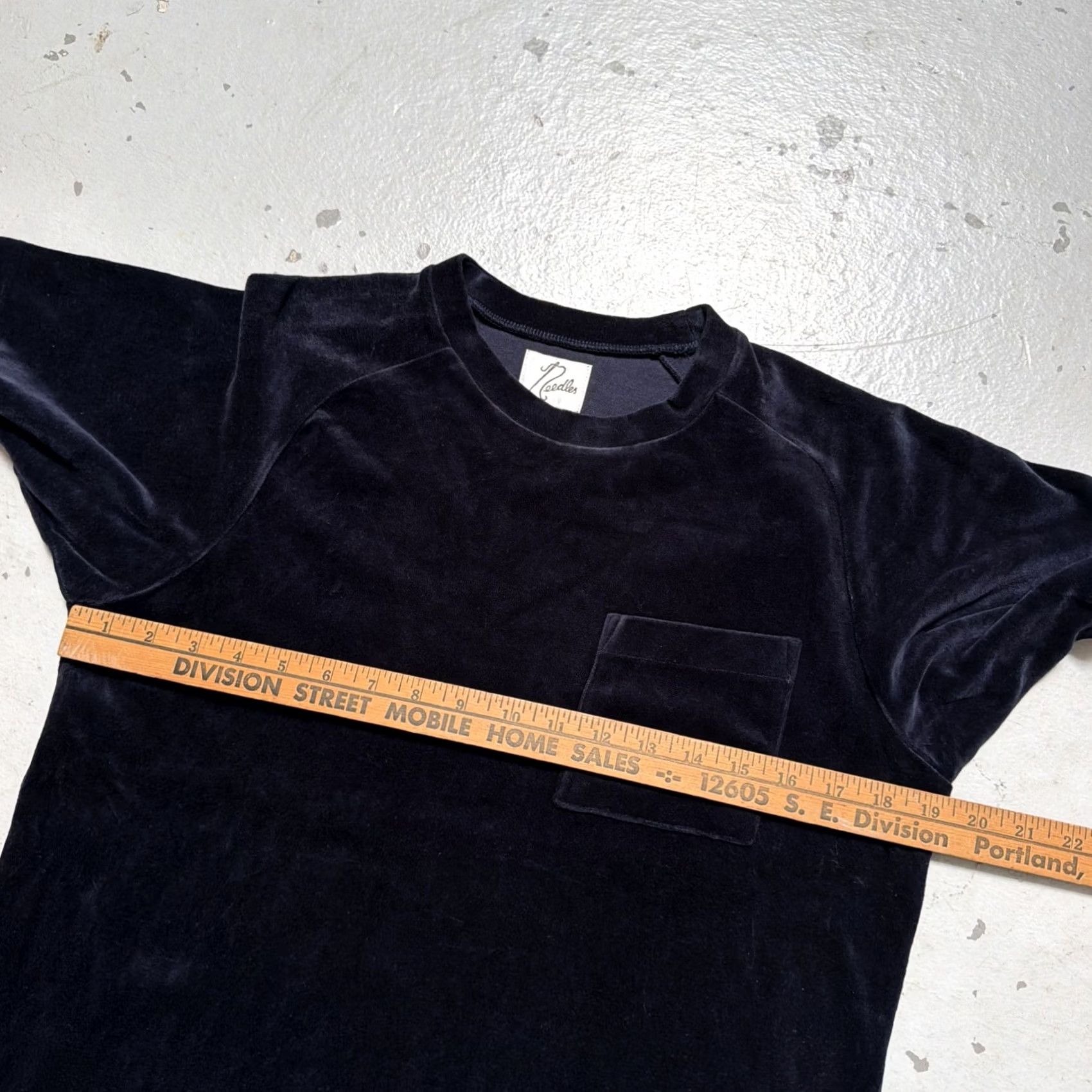 Needles Needles Velour Cotton Pocket Shirt Thick Nepenthes Made In Japan XS-S Size US S / EU 44-46 / 1 - 2 Thumbnail