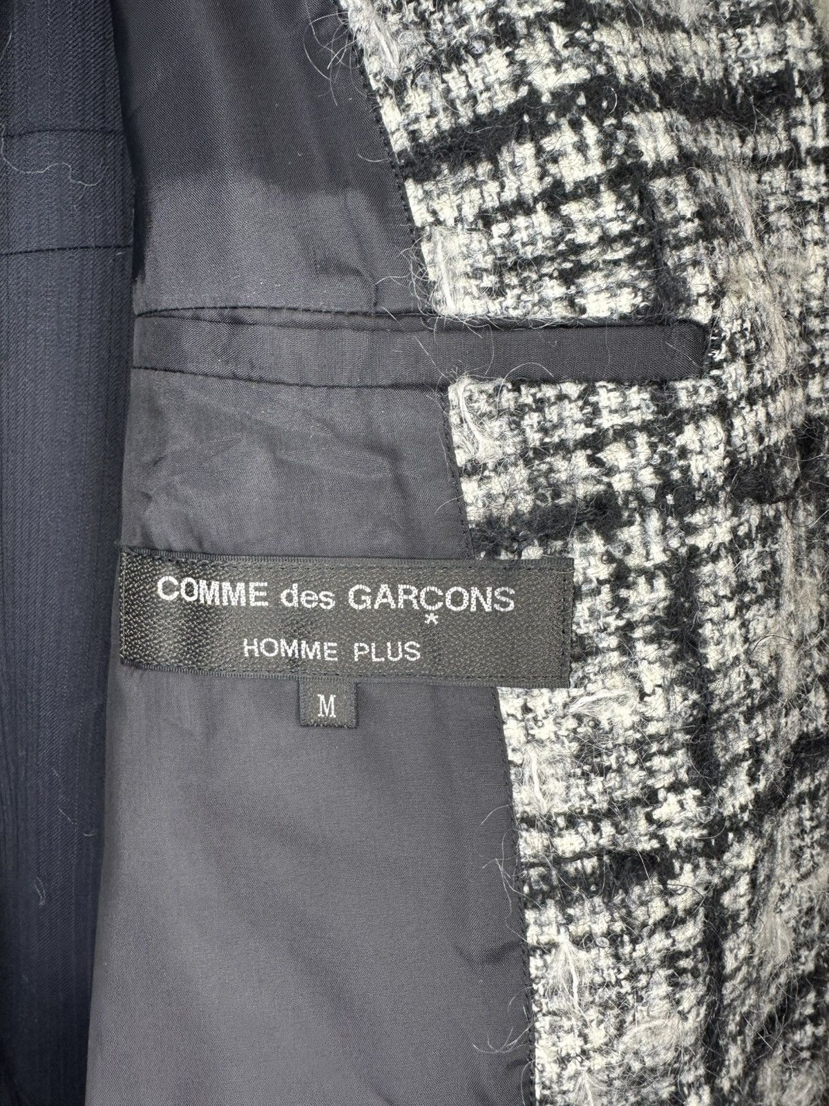 Comme des Garcons Homme Plus Comme des Garçons Homme Plus Layered Blazer Size 40R - 7 Thumbnail