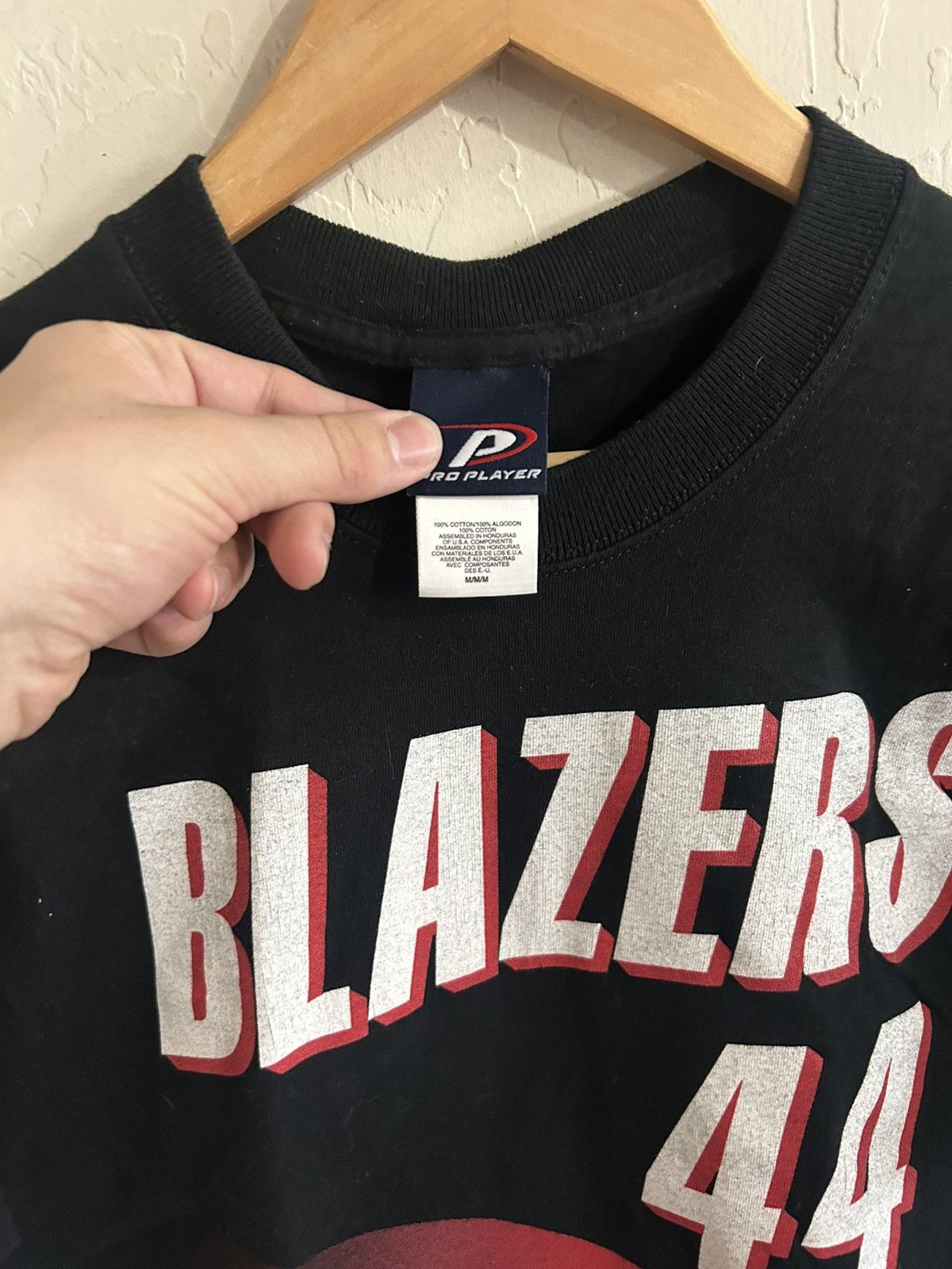 NBA × Pro Player × Vintage Vintage Pro Player Portland Trail Blazers Brian Grant Shirt Size US M / EU 48-50 / 2 - 2 Thumbnail