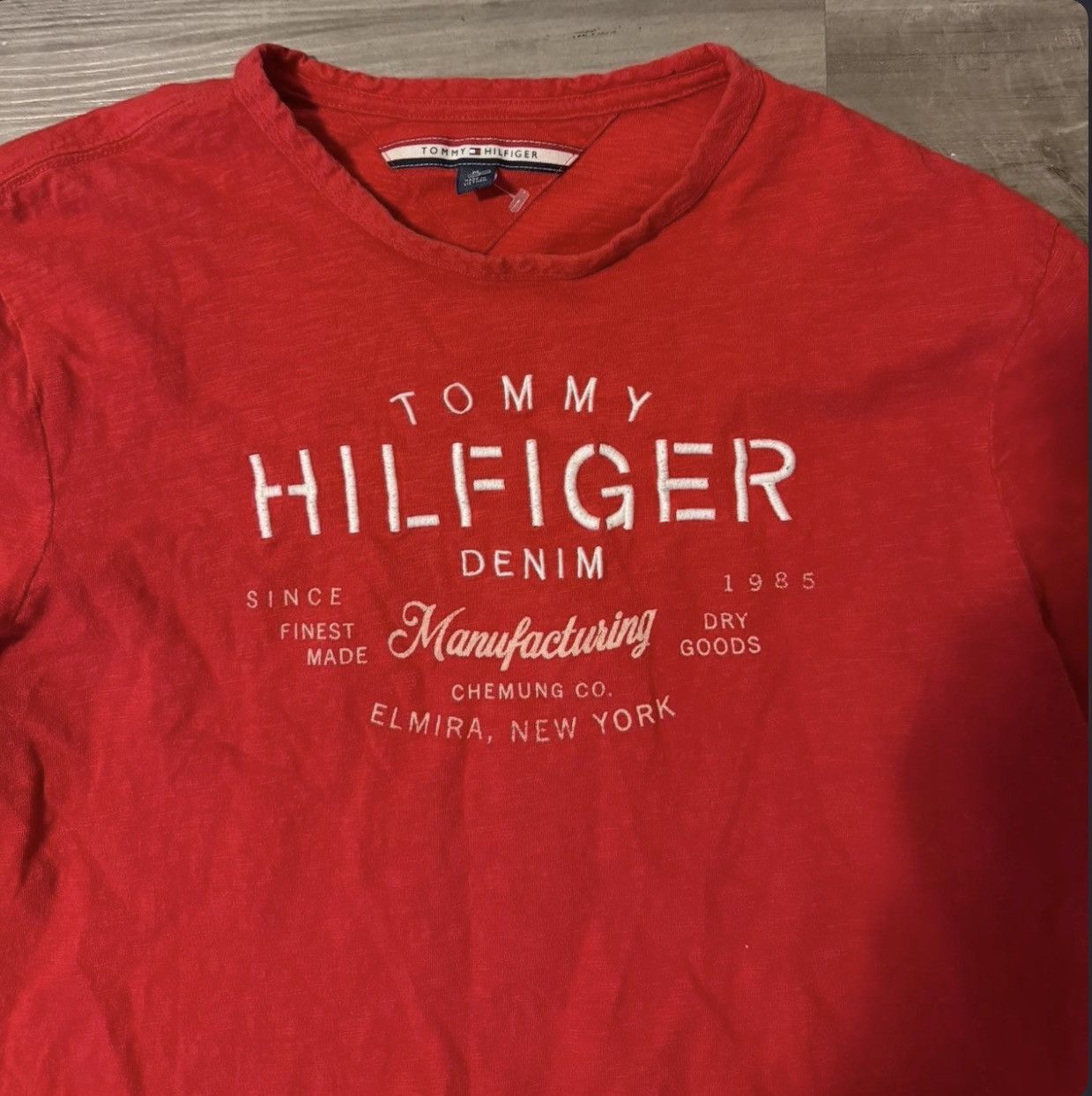 Tommy Hilfiger Tommy Hilfiger Denim 1985 vintage long sleeve shirt Size US M / EU 48-50 / 2 - 2 Thumbnail