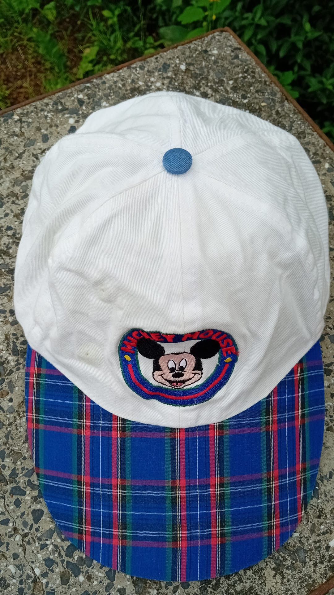 Disney × Mickey Mouse × Vintage Mickey Mouse Disney Vintage Mickey Unlimited Plaid Brim Hat Size ONE SIZE - 2 Thumbnail