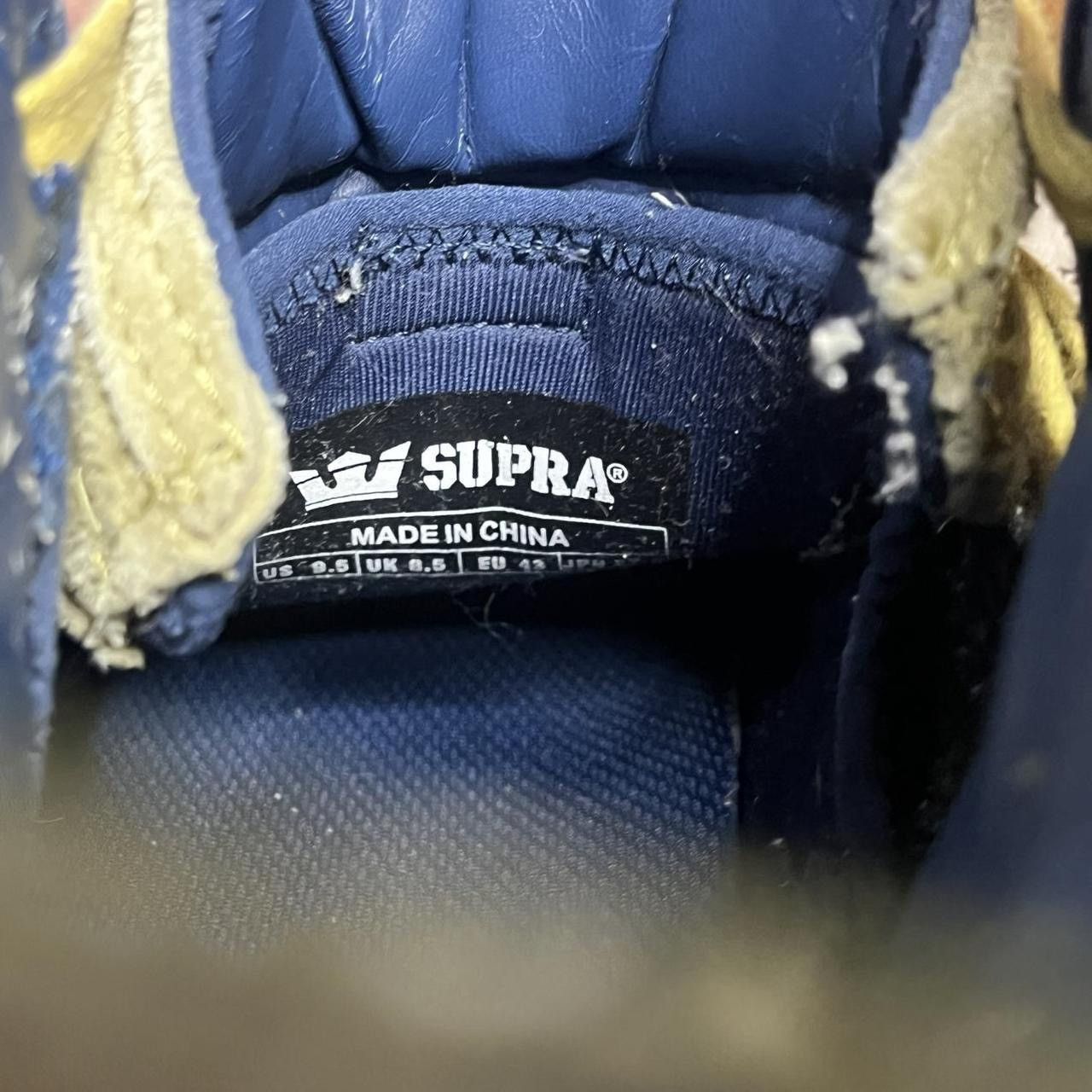 Supra supra skytop 2 skate shoe Size US 9.5 / EU 42-43 - 8 Thumbnail