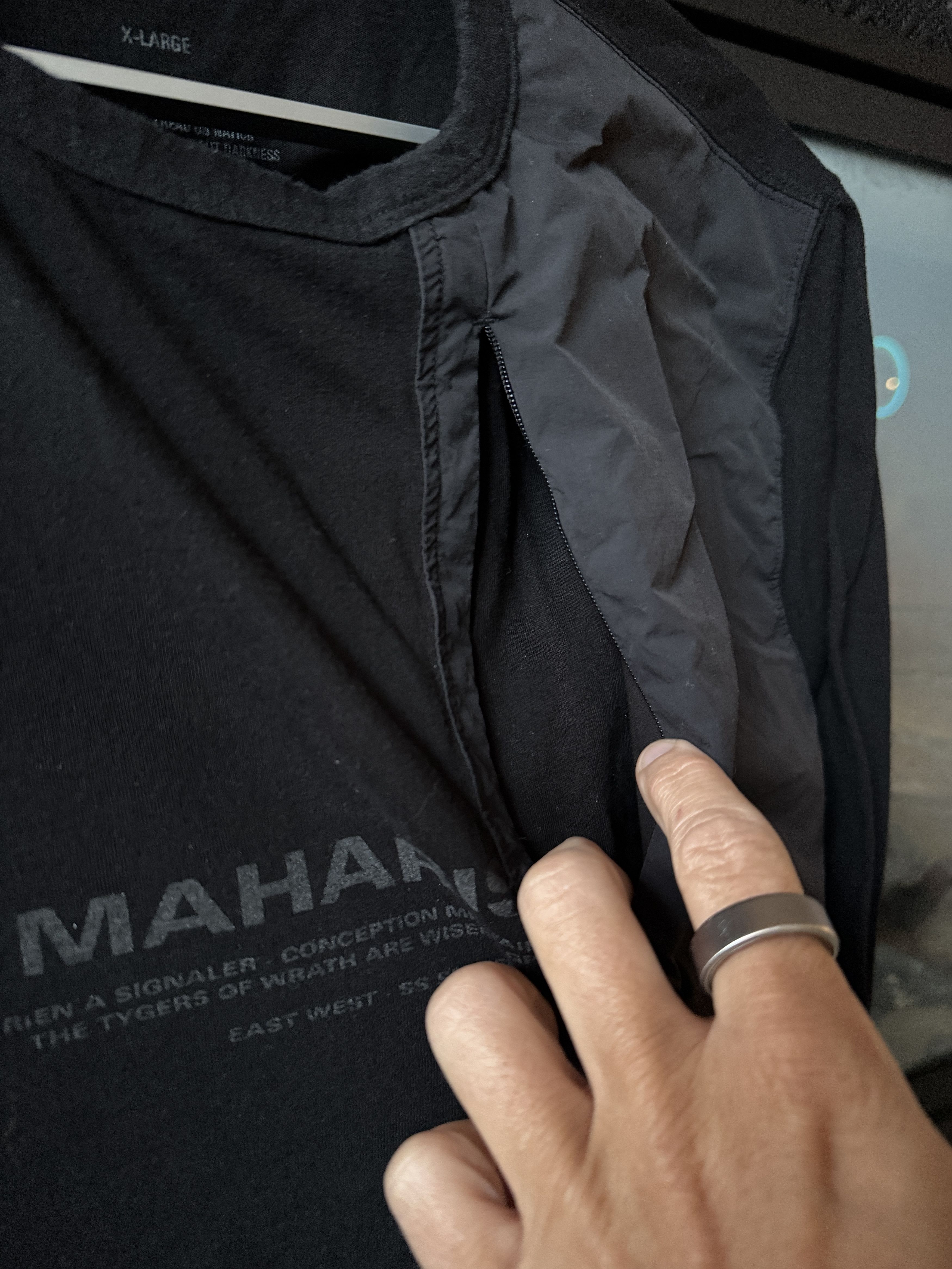 Maharishi Maharishi Catch Zip Pocket Long Sleeve OverShirt XL Size US XL / EU 56 / 4 - 10 Thumbnail