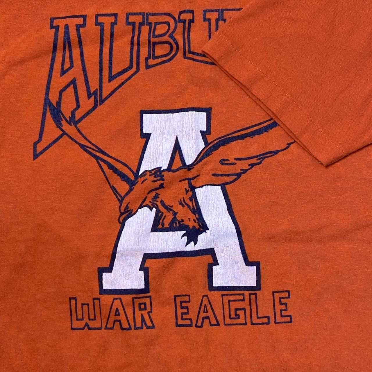 Jerzees Vintage Auburn University Orange College Tee Size Medium Size US M / EU 48-50 / 2 - 3 Thumbnail
