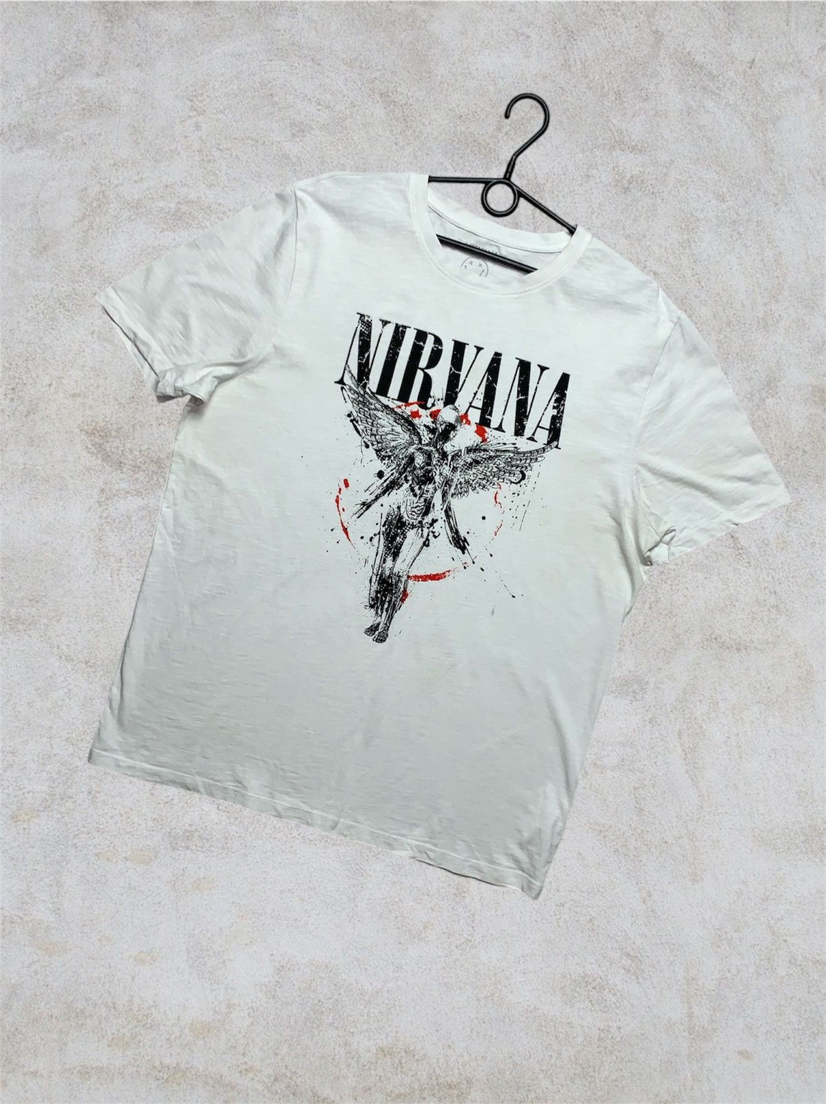 Band Tees Nirvana rock T-shirt tour Size M Size US M / EU 48-50 / 2 - 1 Thumbnail